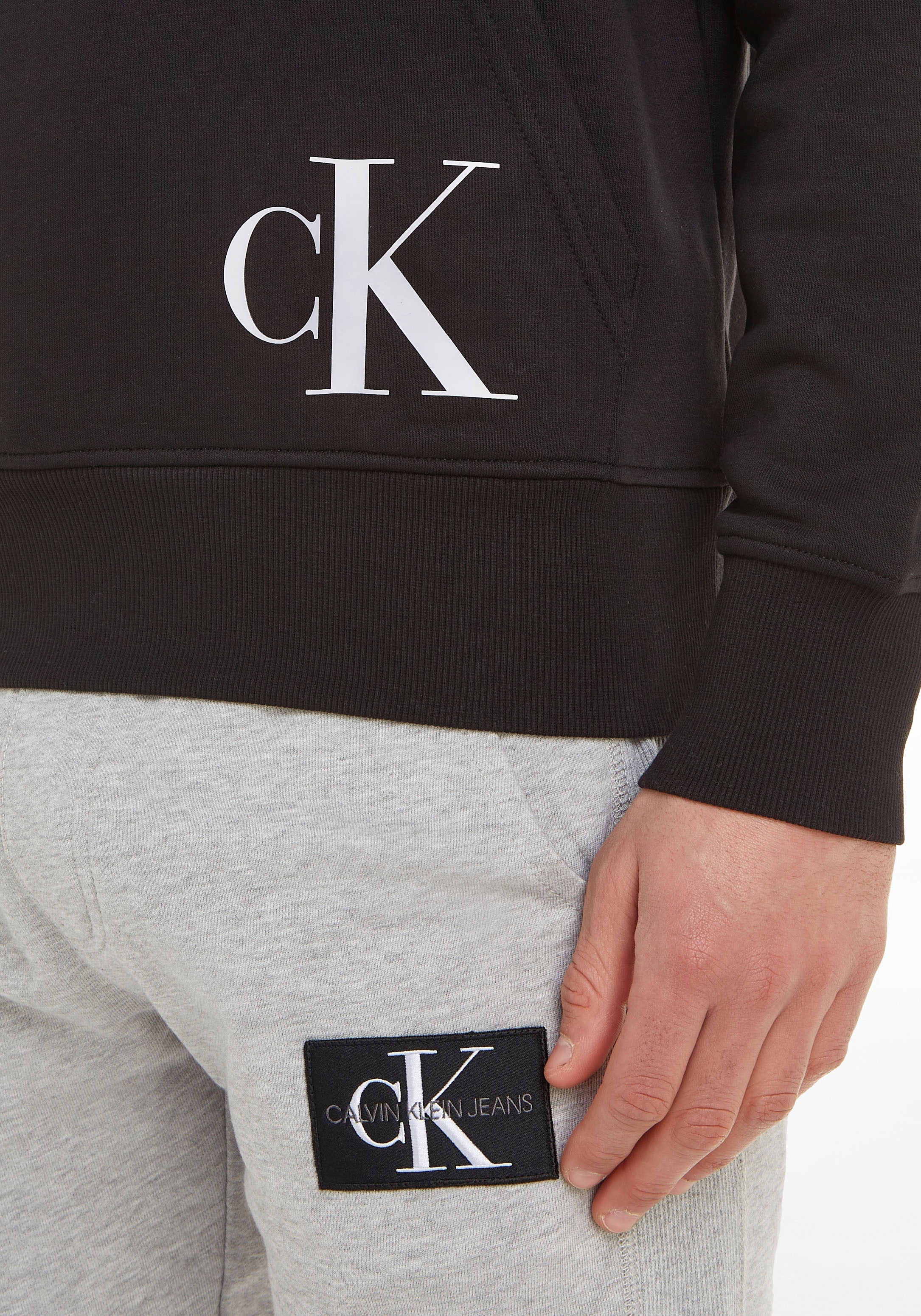 Calvin Klein Jeans Kapuzensweatshirt, mit Calvin Klein Logodruck