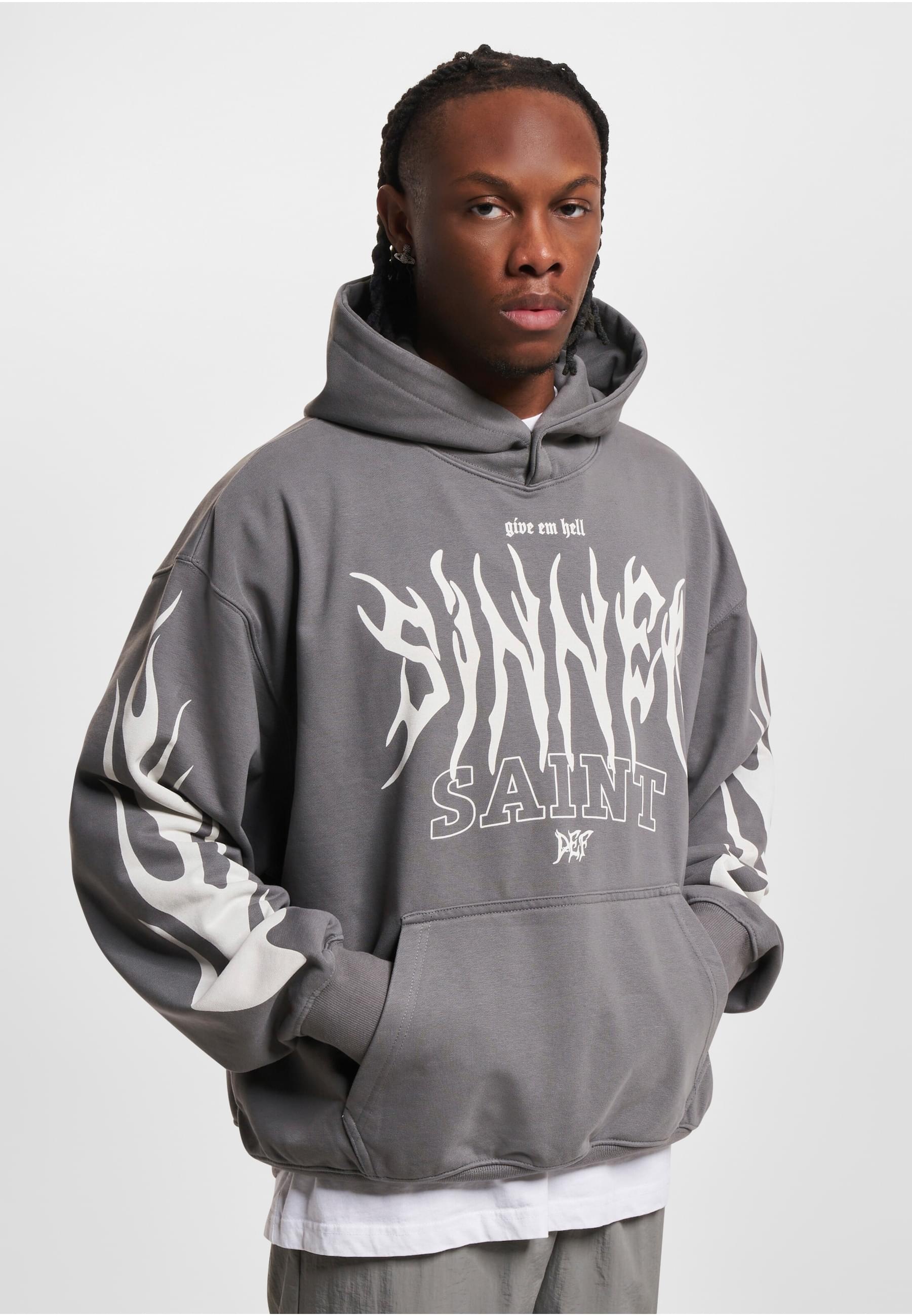 DEF Kapuzensweatshirt »DEF Herren DEF Saint Hoody«, (1 tlg.)