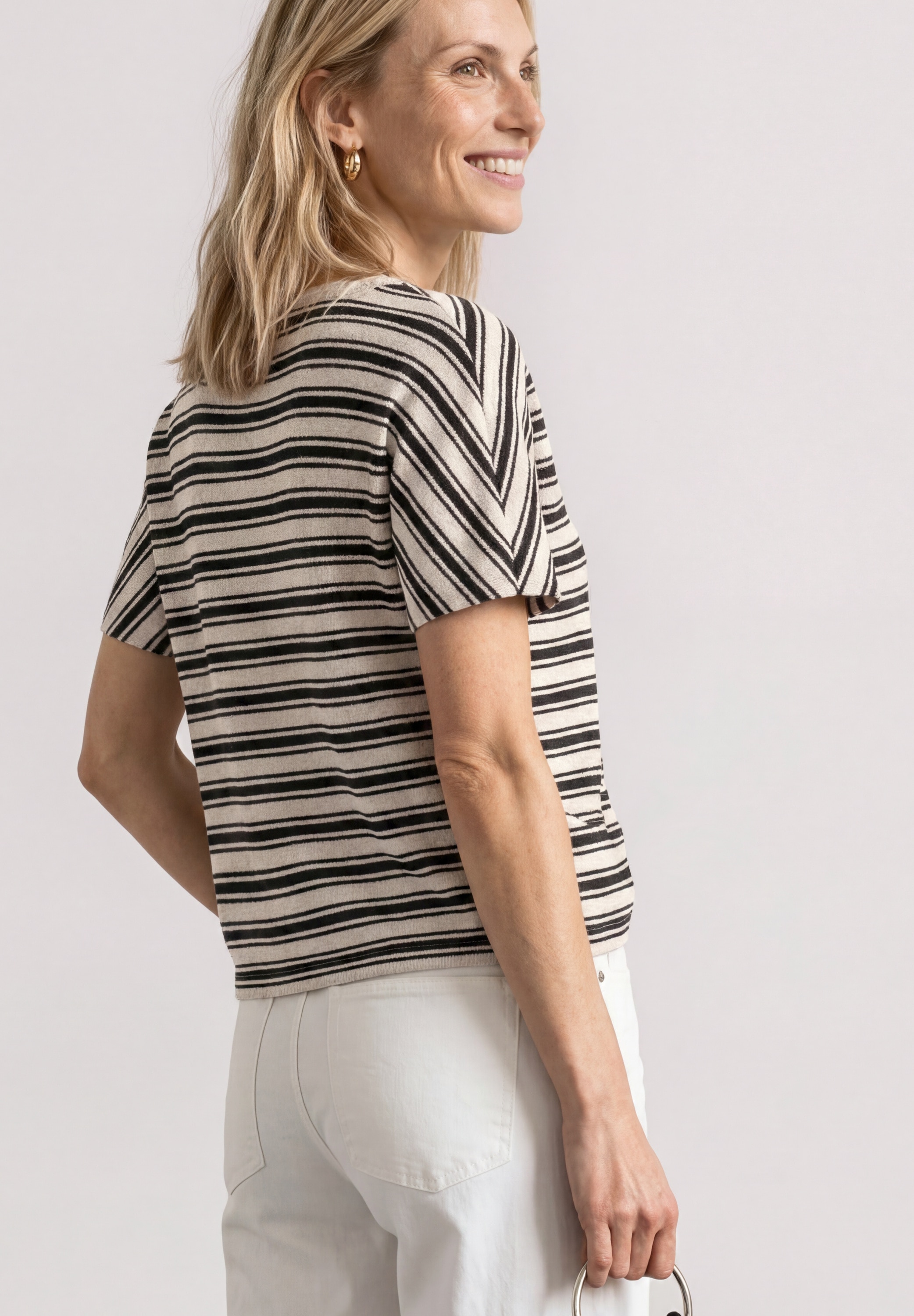 STREET ONE T-Shirt im Streifen-Design