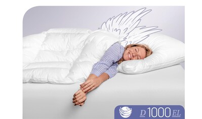 Schlafstil Daunenbettdecke »D1000«, extraleicht, Füllung 100% Eiderdaunen, (1 St.),... kaufen