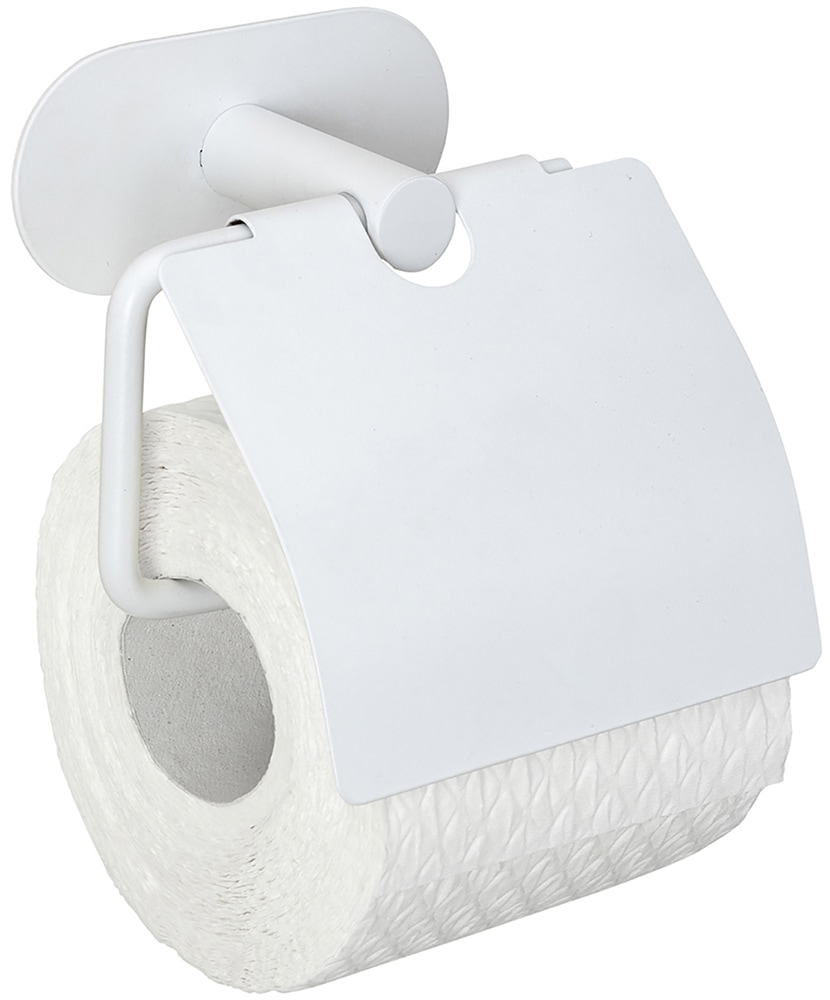WENKO Toilettenpapierhalter "Turbo-Loc Modell Orea" mit Deckel, Befestigen günstig online kaufen