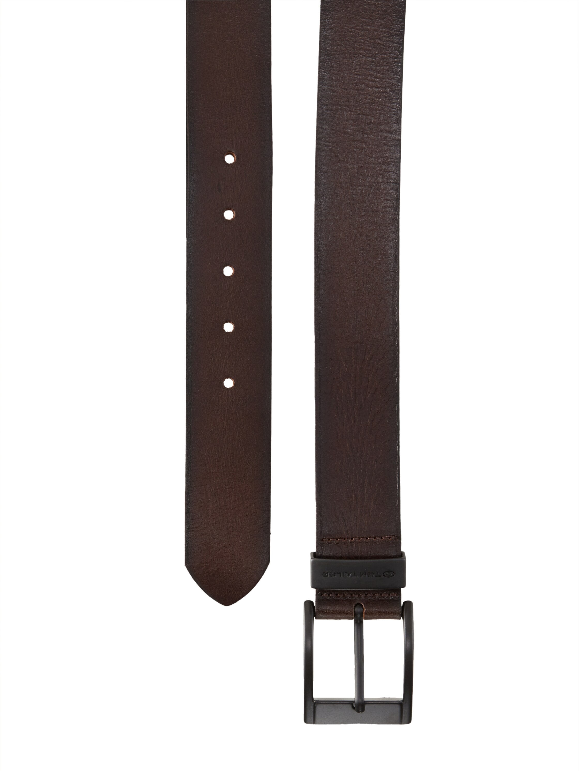 TOM TAILOR Ledergürtel »TTTHOMAS«, 4 cm breiter Herrengürtel, Casual und Jeans Look, bis Gr. 120