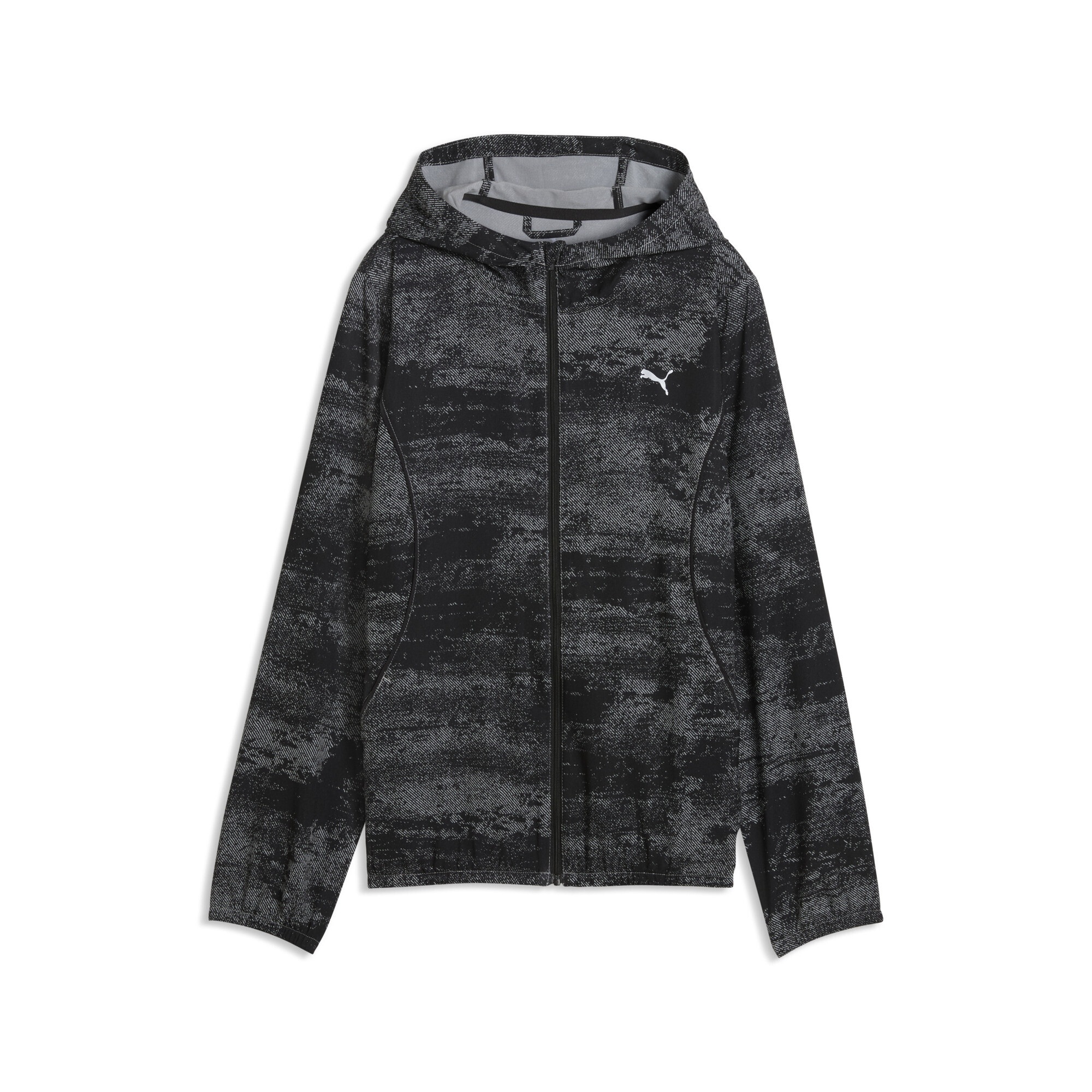 PUMA Trainingsjacke "Run Velocity Gewebte Jacke mit Print Damen"