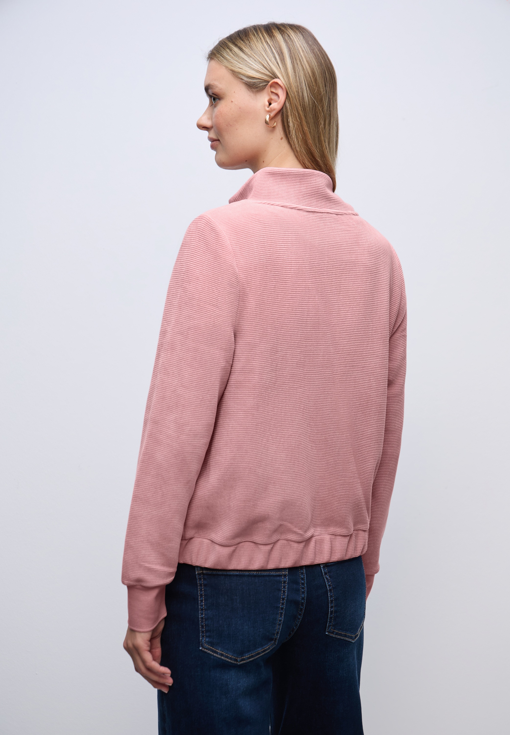 STREET ONE Kurzjacke ohne Kapuze mit Turtleneck günstig online kaufen