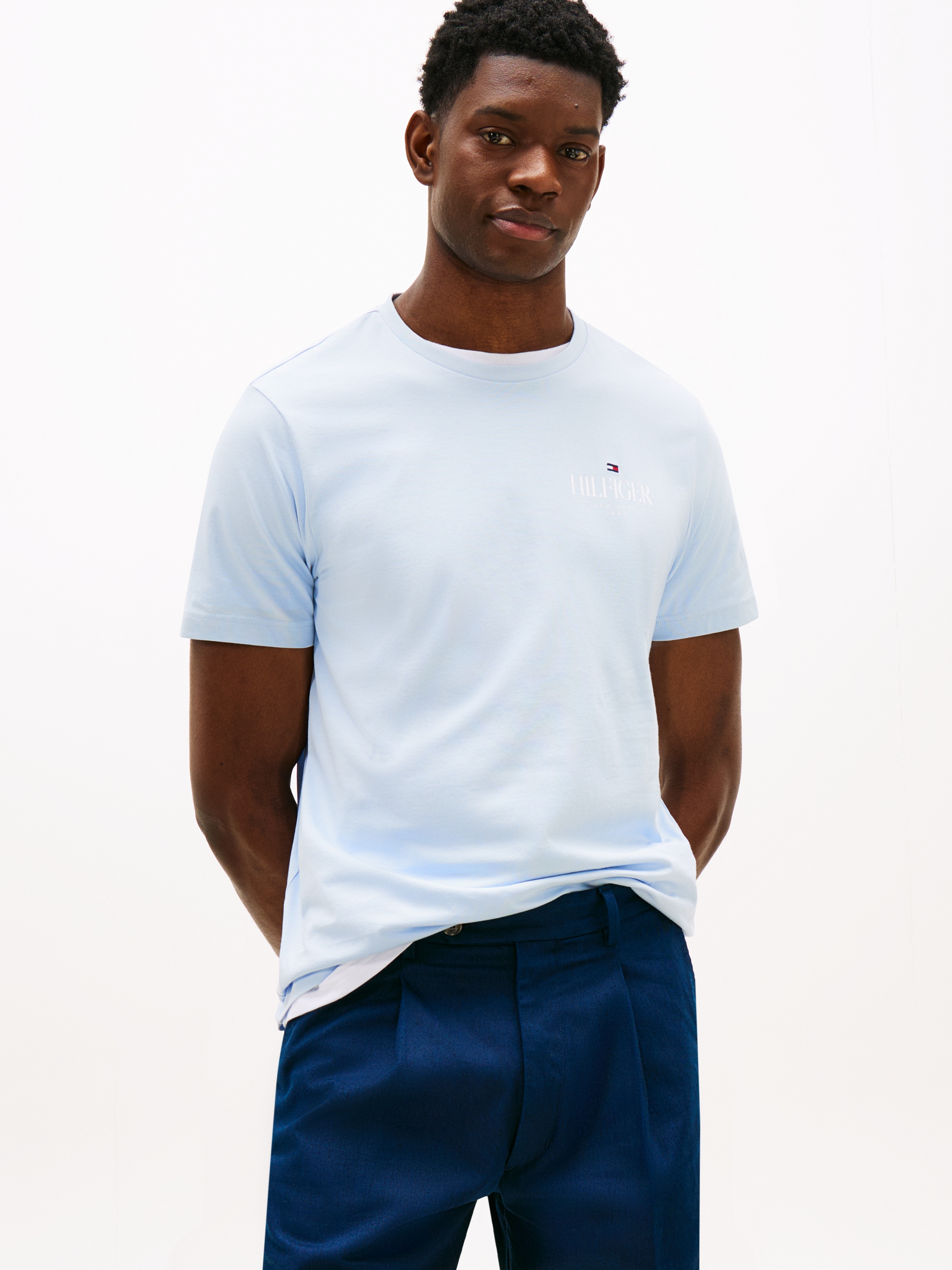 Tommy Hilfiger T-Shirt "HILFIGER STACK TEE" günstig online kaufen