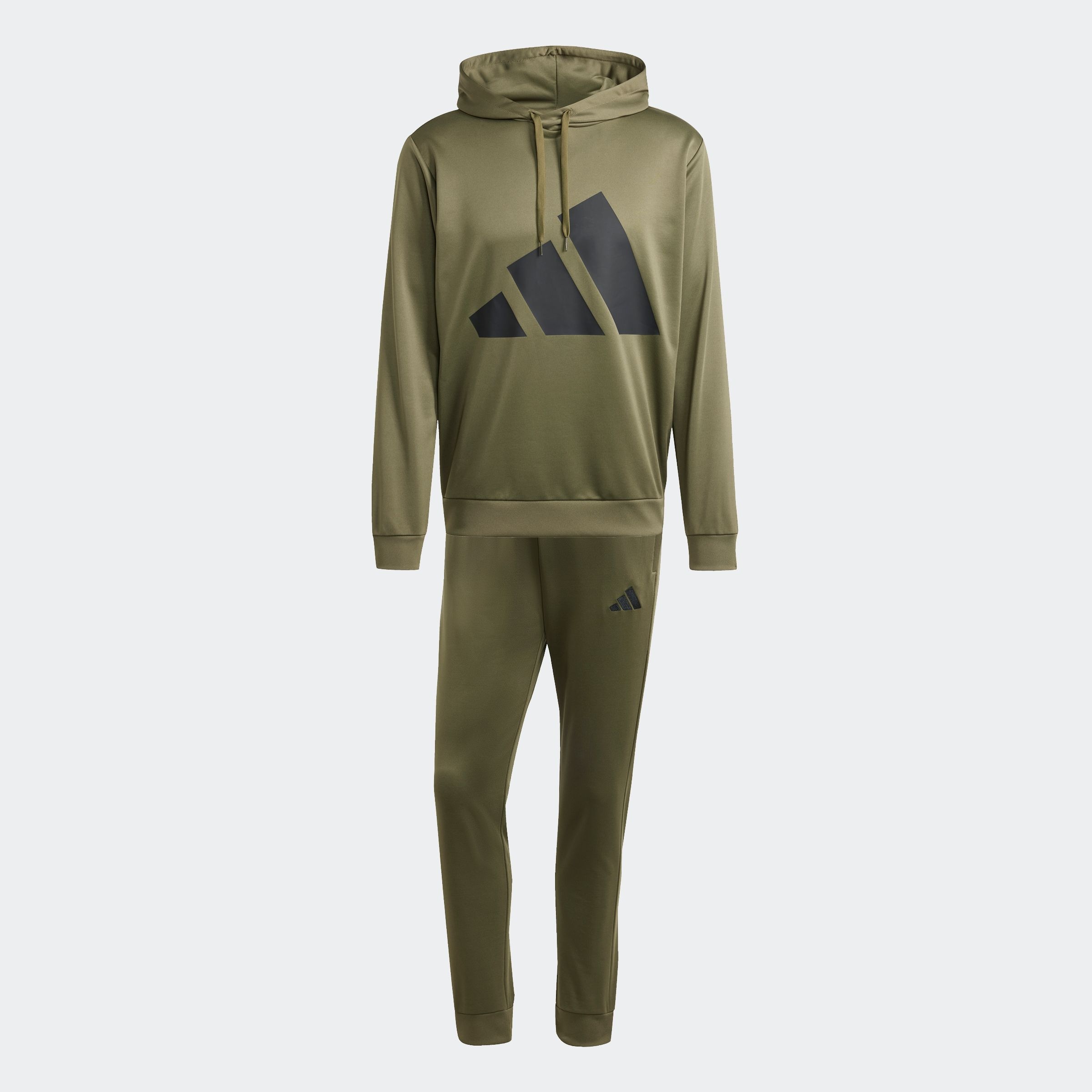 adidas Sportswear Trainingsanzug »M BL FT HD TS«, (2 tlg.), aus weichem French-Terry-Material, Hoodie