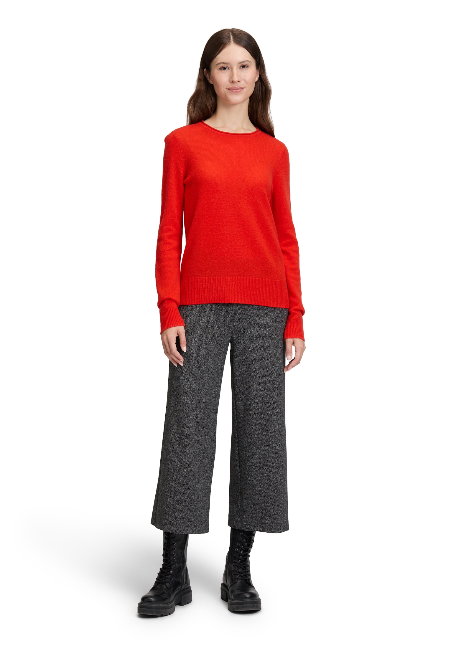 Cartoon Strickpullover »Cartoon Damen Kaschmir-Pullover mit Rundhalsausschnitt«, (1 tlg.)