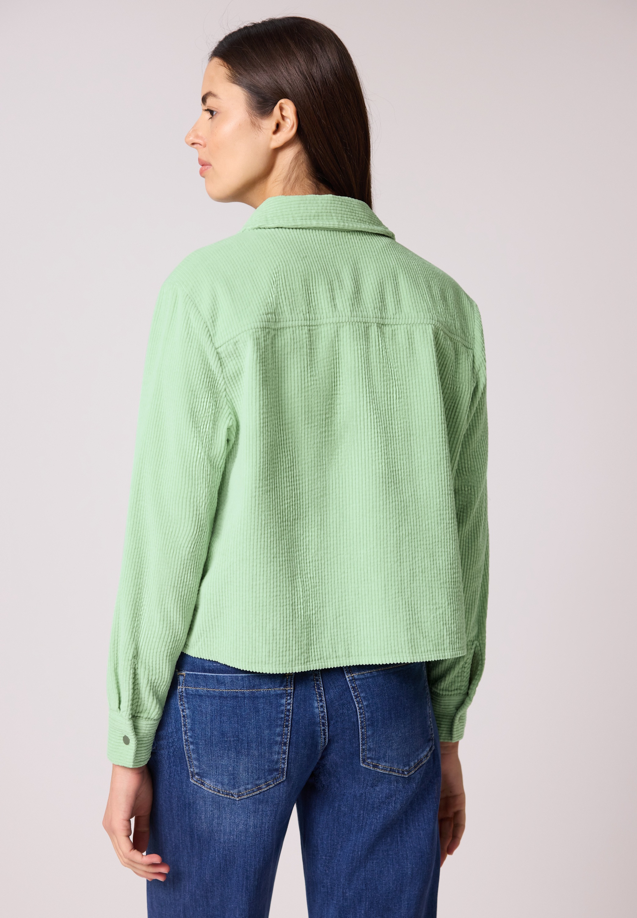 STREET ONE Langarmbluse in Cord-Optik günstig online kaufen