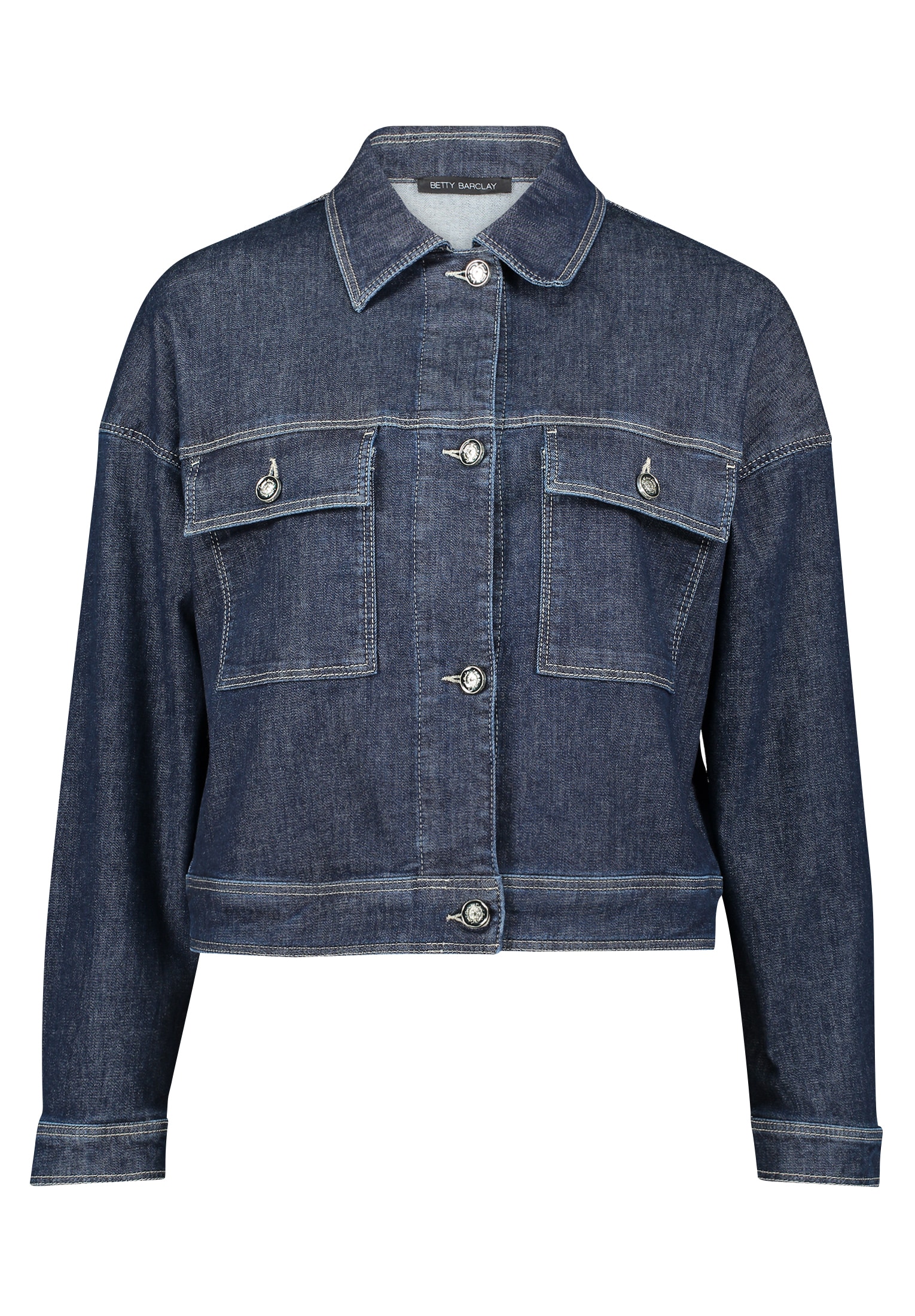 Betty Barclay Jackenblazer "Betty Barclay Jeansjacke langarm" günstig online kaufen