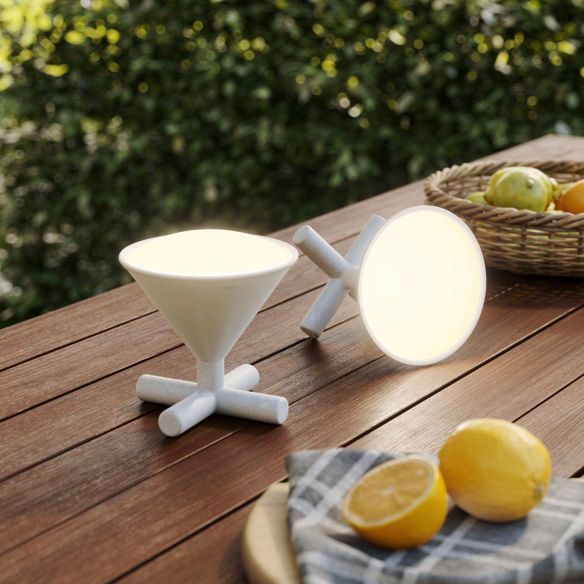 Umbra Dekolicht »Cono Portable Smart Lamp« 1 Stk. Tragbare Matter-kompatible Leuchte im verspielten Design