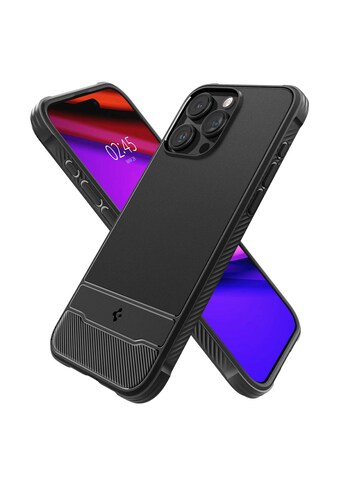 Backcover »Spigen Rugged Armor MagFit for iPhone 15 Pro«, Apple iPhone 15 Pro