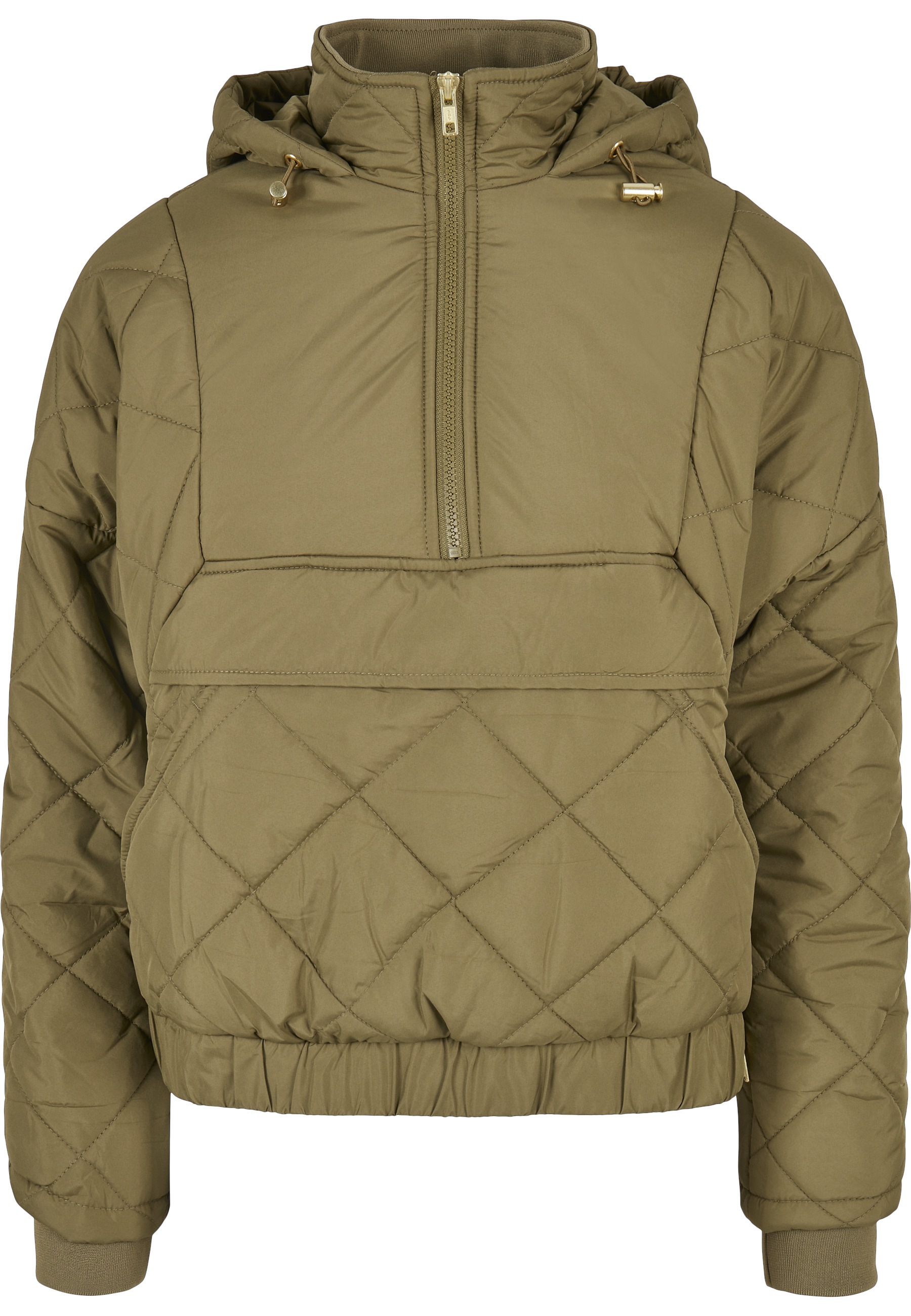URBAN CLASSICS Winterjacke "Urban Classics Damen" 1 Stk. tlg. mit Kapuze günstig online kaufen