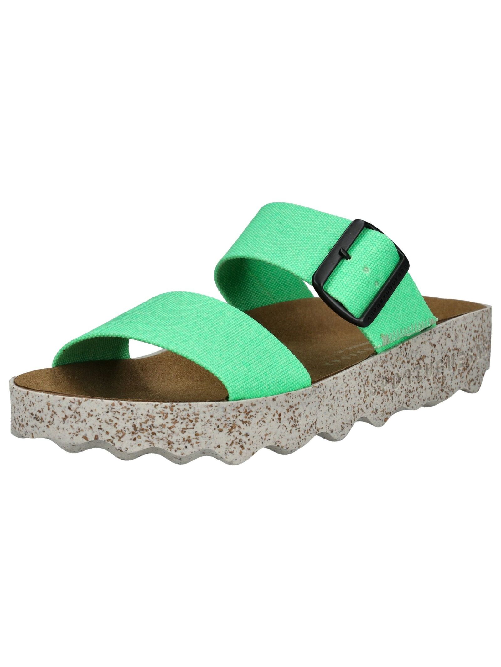 ASPORTUGUESAS Damen Pantolette "Asportuguesas Pantoletten Baumwolle", Gr. 39lemon, Textil, Schuhe