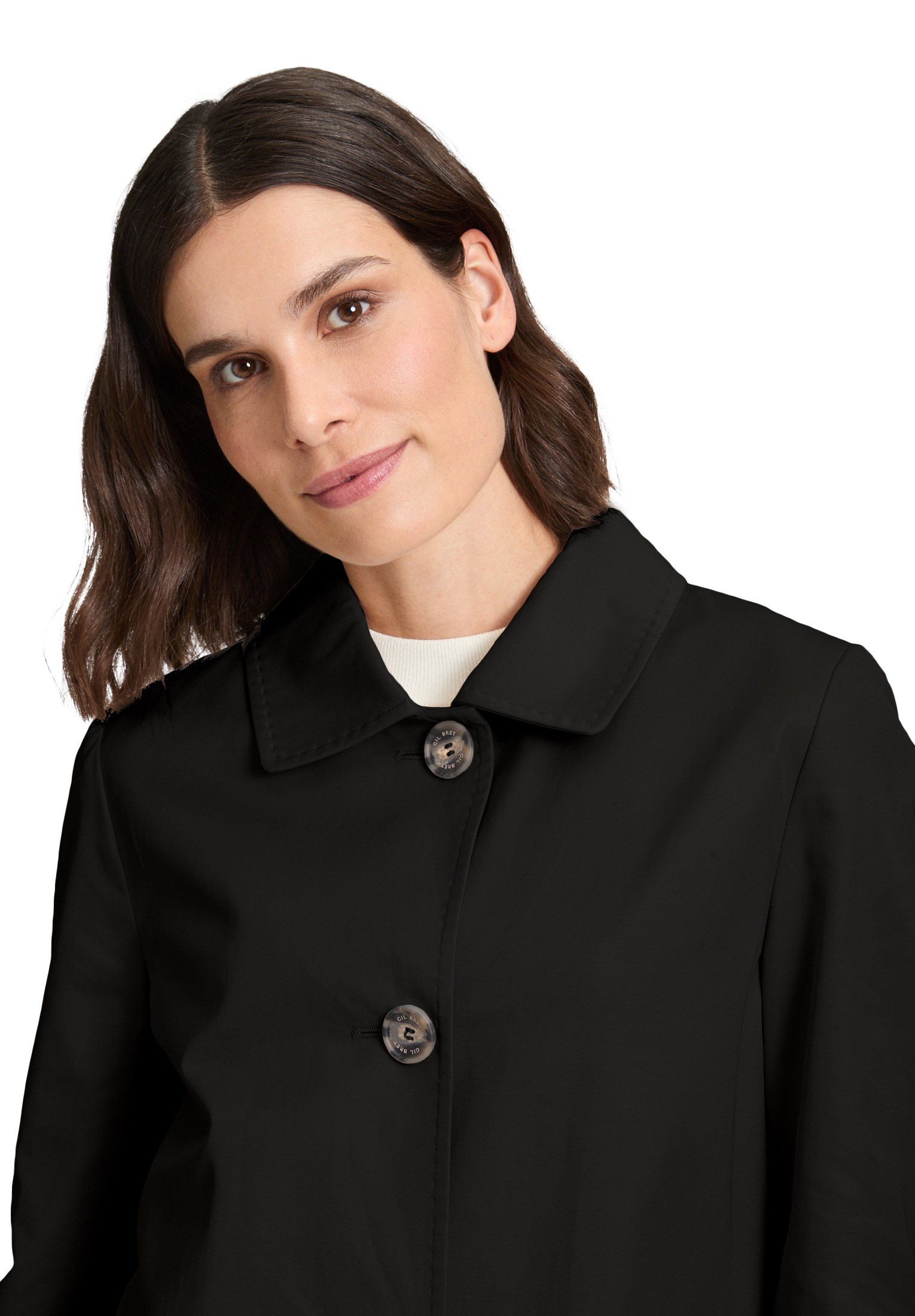 Thumbnail - Gil Bret Kurzmantel mit Umlegekragen