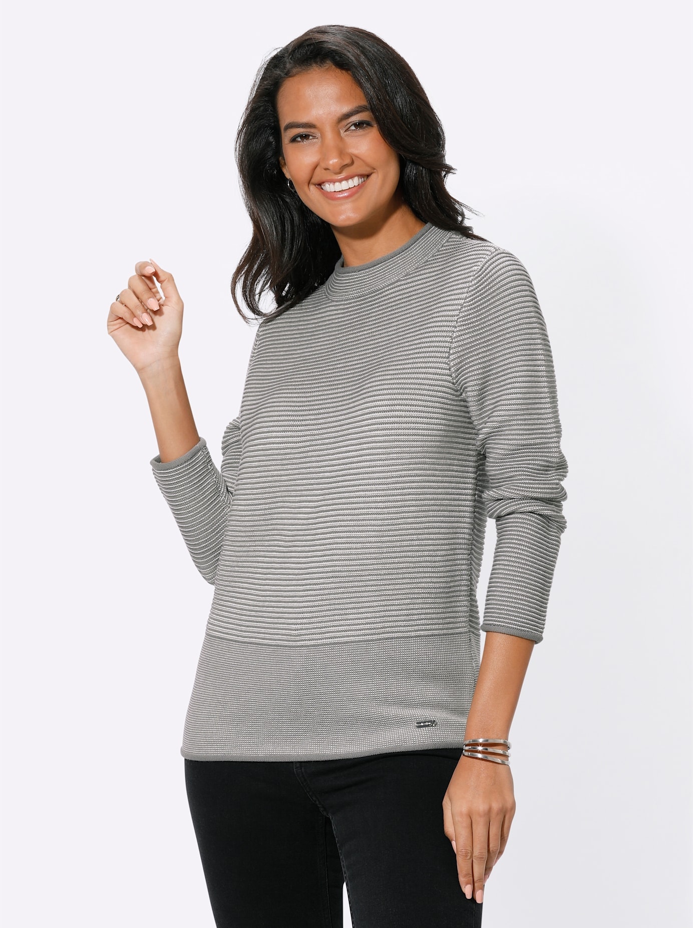 Casual Looks Stehkragenpullover "Pullover"