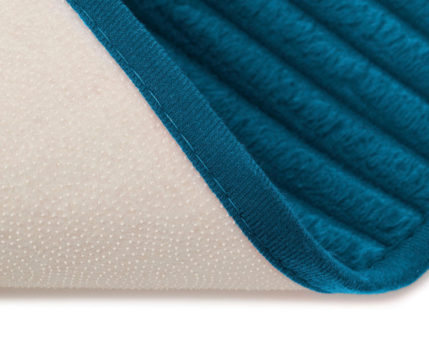 Thumbnail - Gözze Badematte "Berlin" Höhe 7 mm rutschhemmend beschichtet fußbodenheizungsgeeignet Badteppich, Uni Farben, Cord Optik...