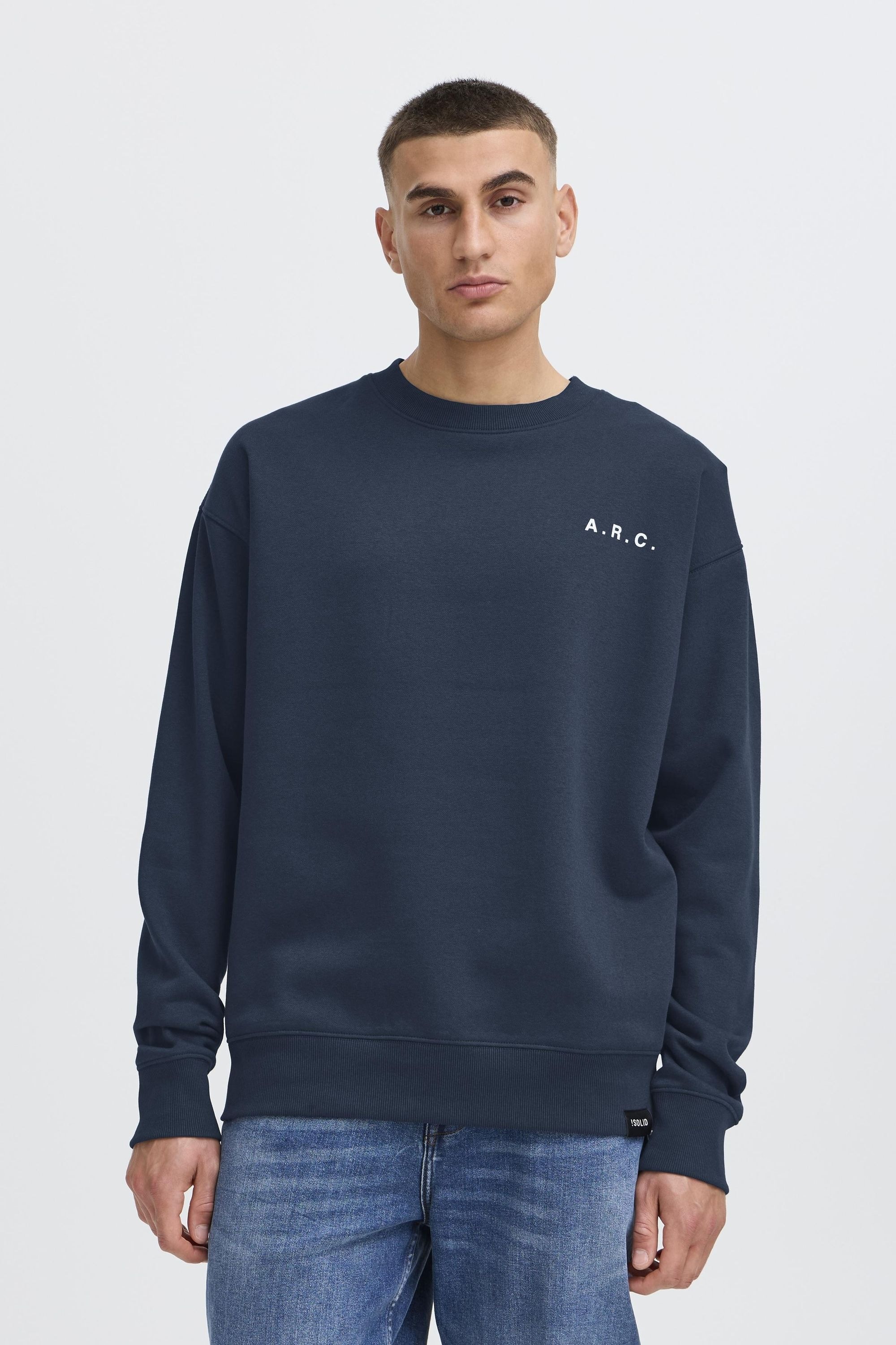 Thumbnail - Solid Longpullover "Sweatshirt SDHannes"