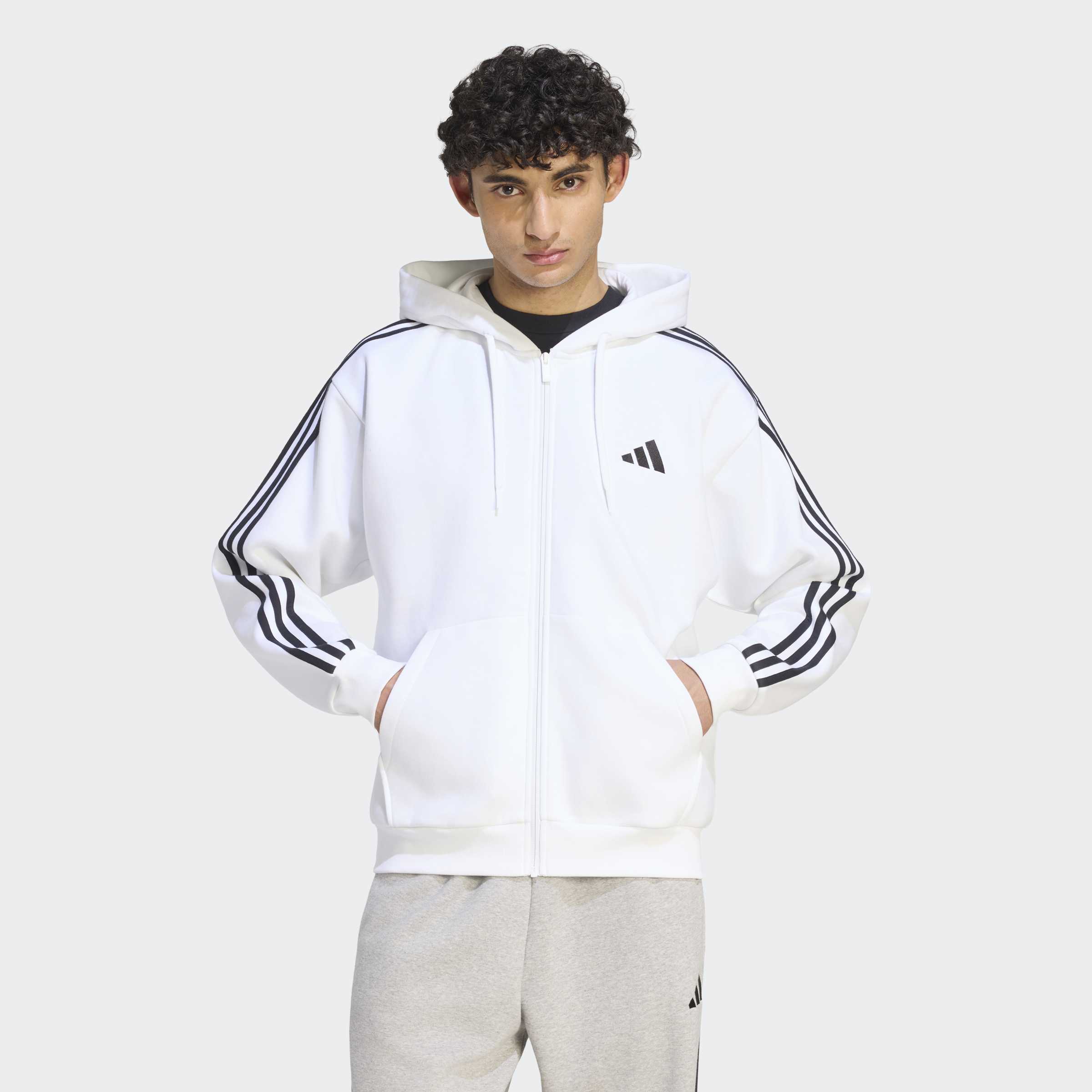 adidas Sportswear Kapuzensweatshirt "M 3S FL FZ HD"