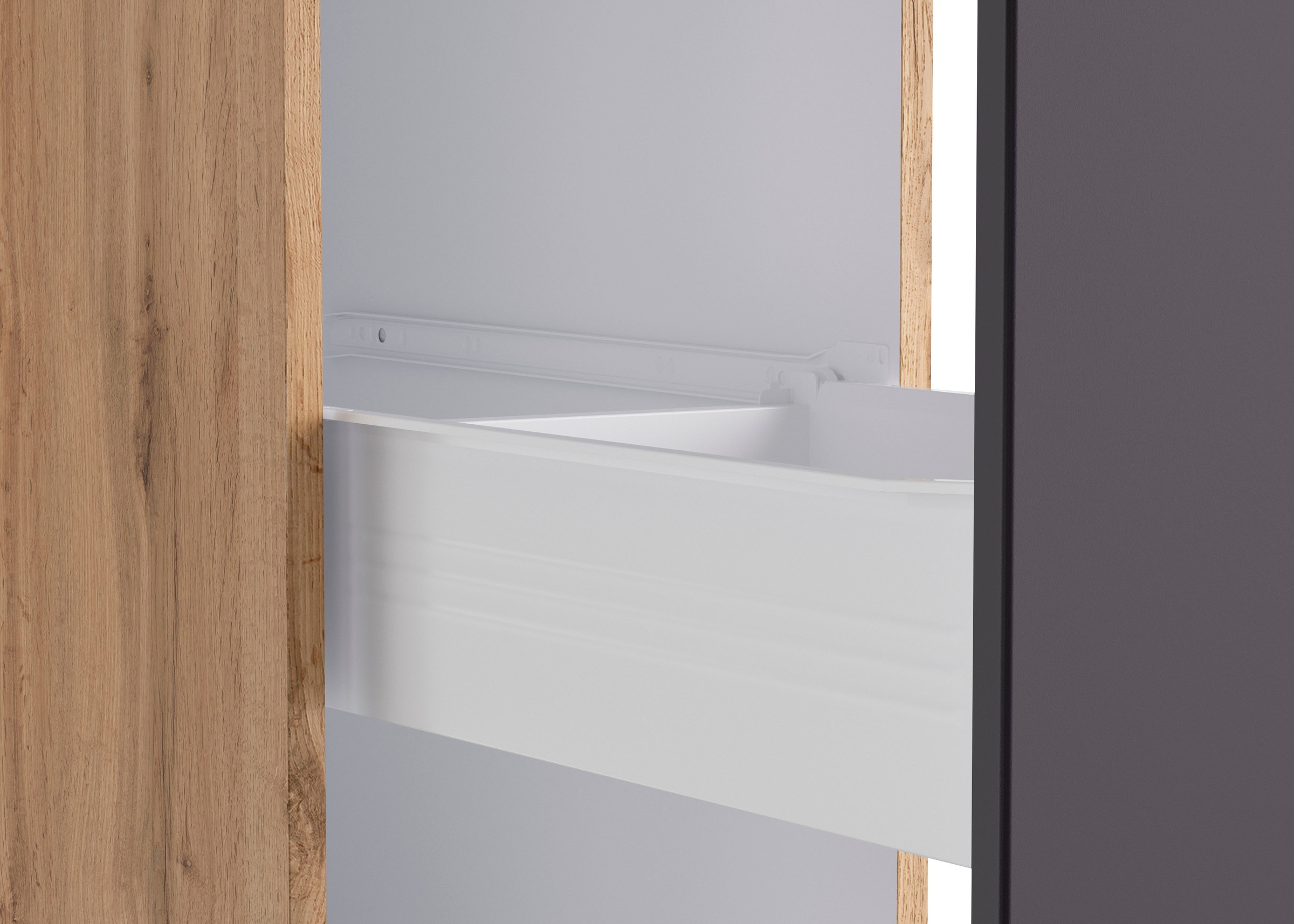 KOCHSTATION Apothekerschrank »KS-Riesa«, Breite 30 cm, MDF-Fronten