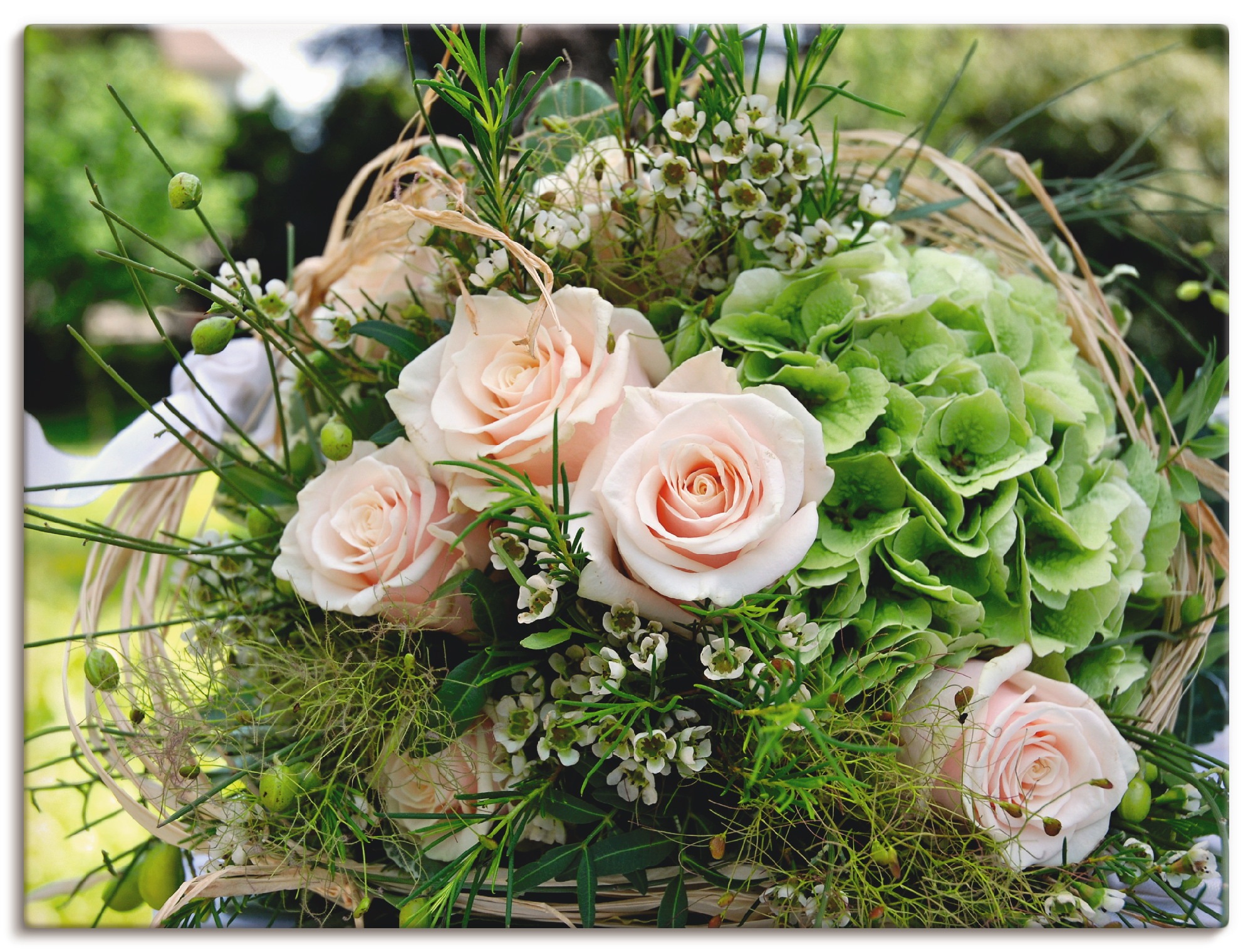 Artland Wandbild "Blumenstrauss" Blumen 1 Stk. tlg. als Leinwandbild, Poster in verschied. Größen