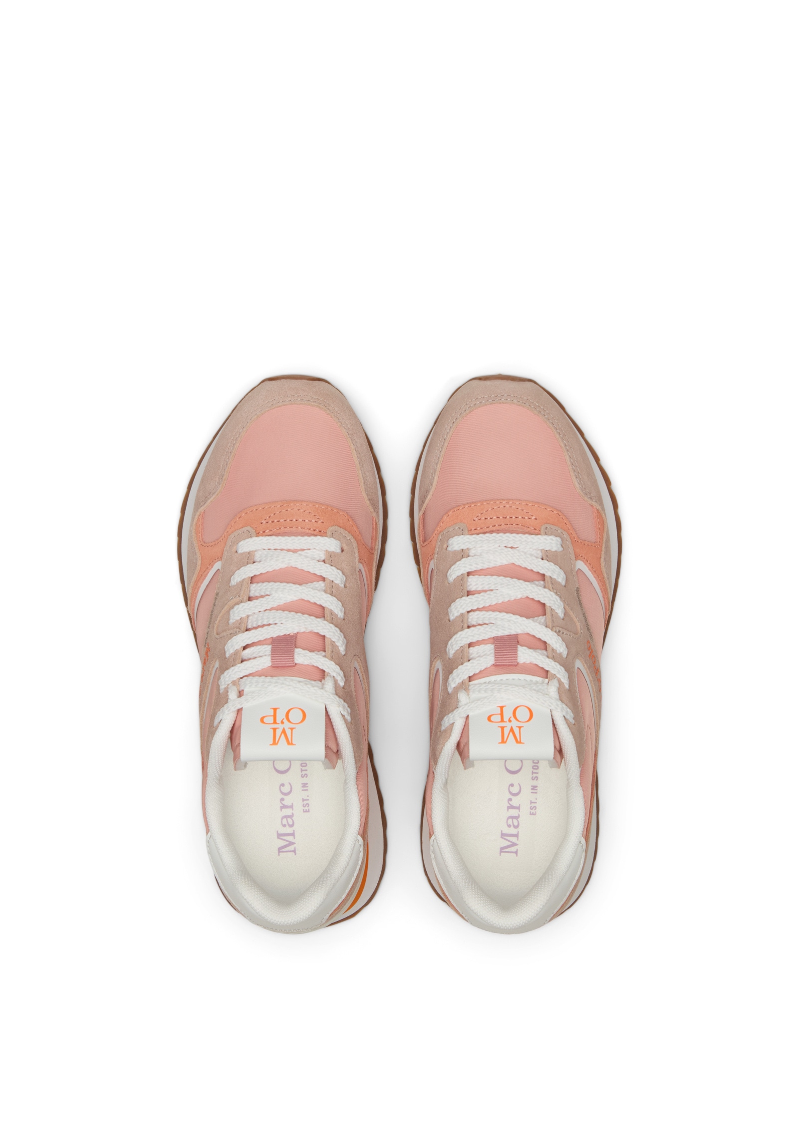 Marc O'Polo Sneaker »aus Rindleder und Nylon«