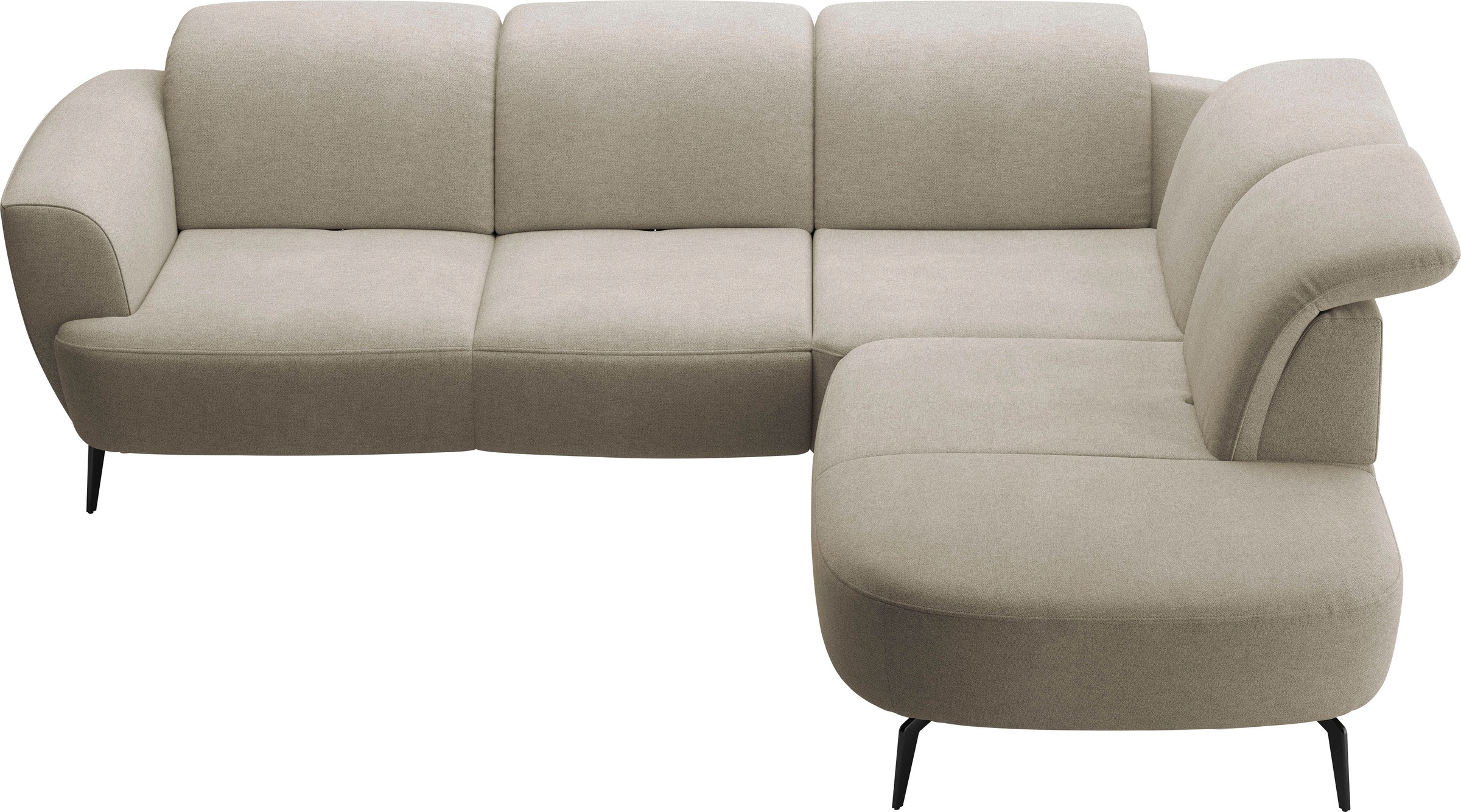 sit&more Ecksofa "Zoe", ink.Sitztiefenverstellung, wahlweise mit Kopfteilve günstig online kaufen
