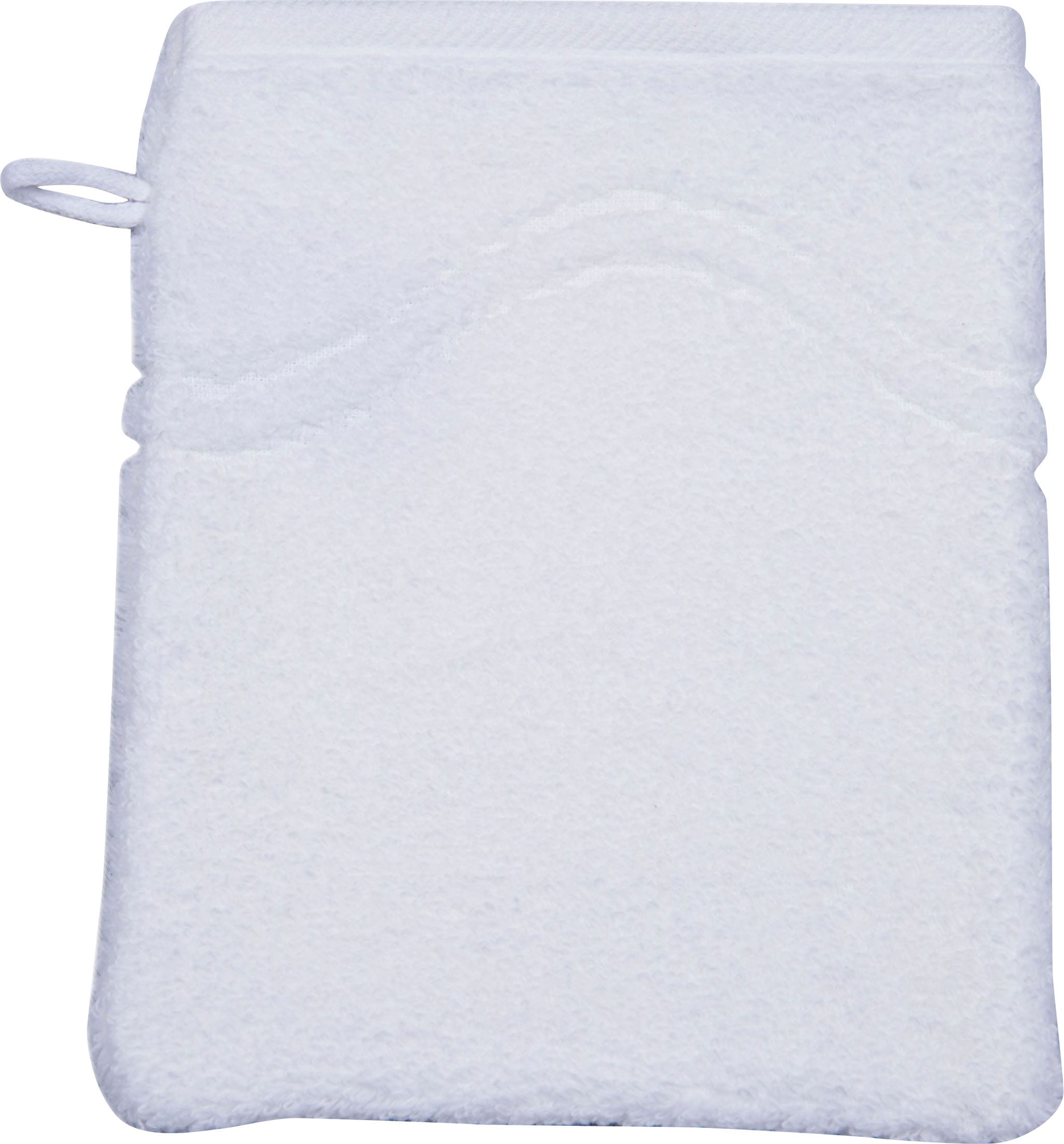 ROSS Waschhandschuh »Cashmere feeling«, (6 St.), mit Wellen-Bordüre