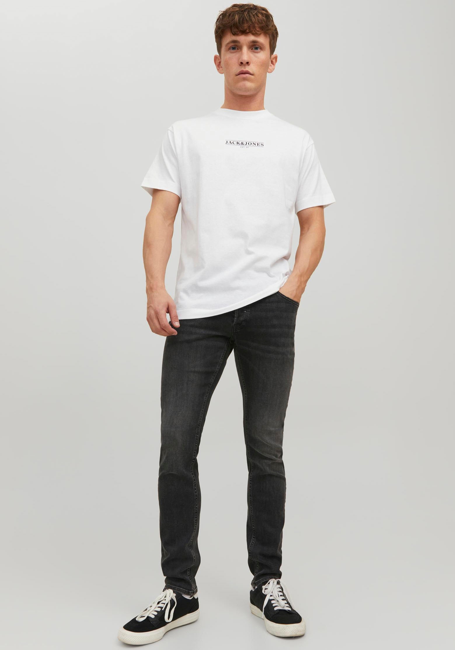 Jack & Jones Slim-fit-Jeans »JJ JJIGLENN JJORIGINAL«