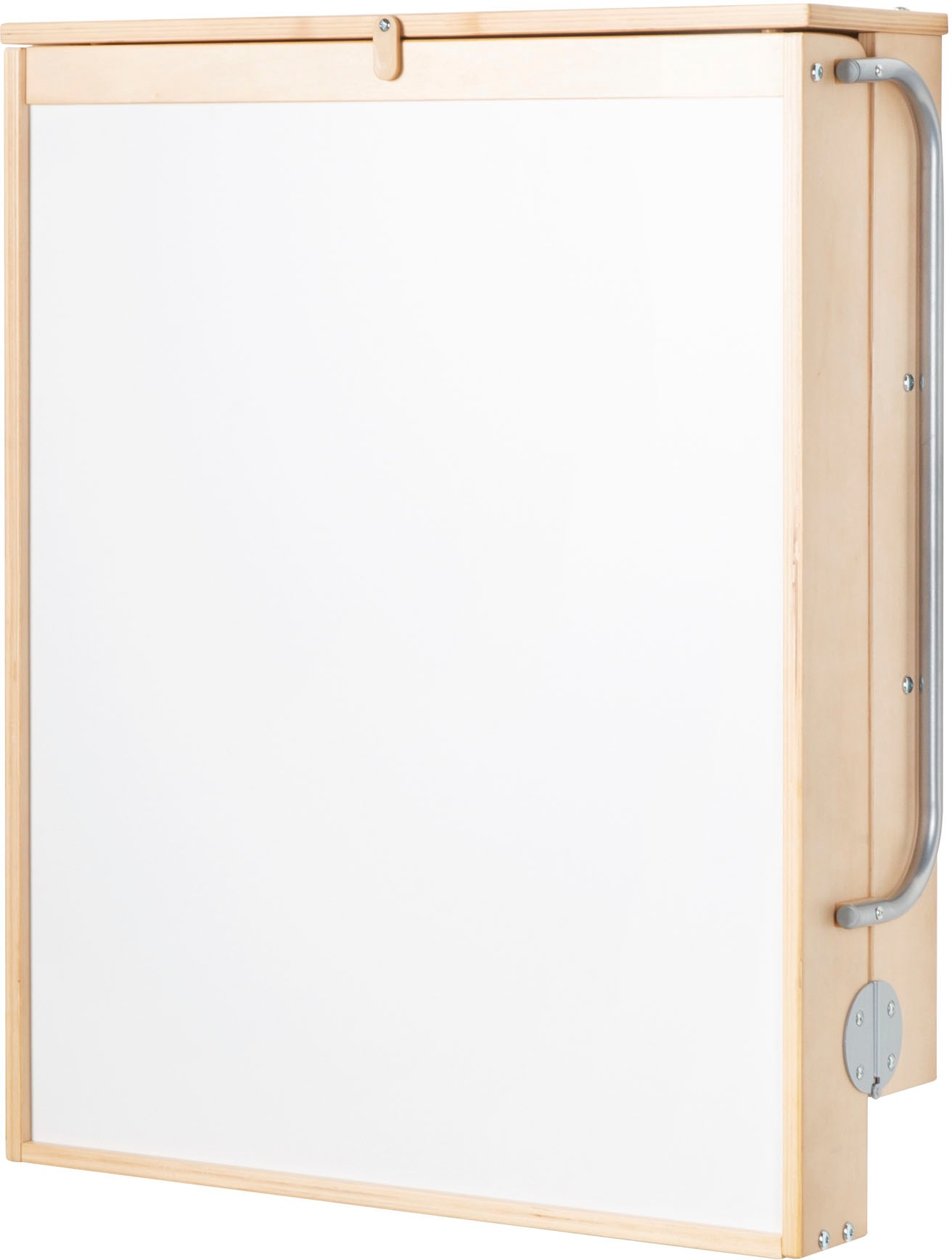 Wickelregal ROBA "Wandwickelregal klappbar, inkl. Wickelunterlage roba Style grau", Baby, beige (natur), Wickeltische, zur Montage an die Wand 2