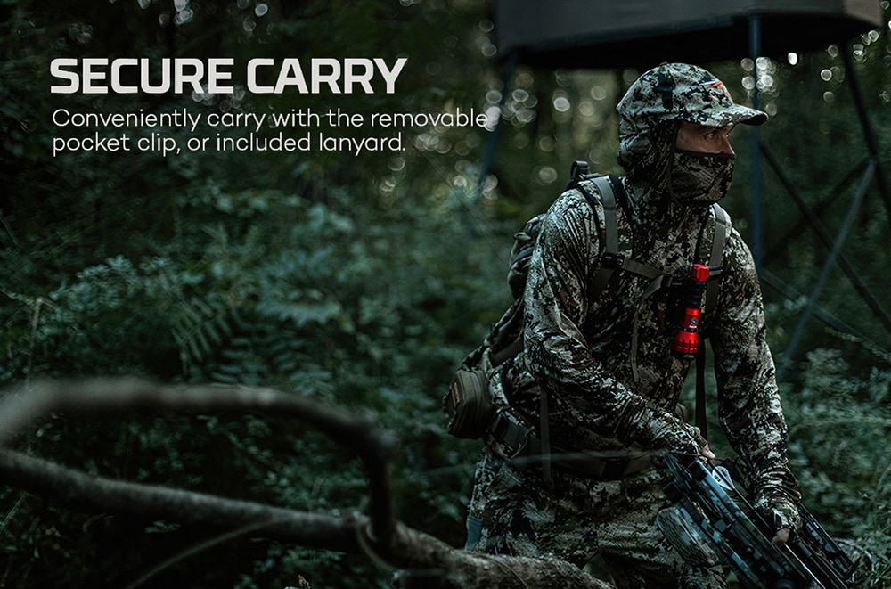 NEBO LED Taschenlampe »Nebo ILLUMATRACE BLUT TRACKER« Set, Taschenlampe inkl. Ladekabel, 2 Stk. tlg. Blut Tracker zur Nachsuche bei der Jagd