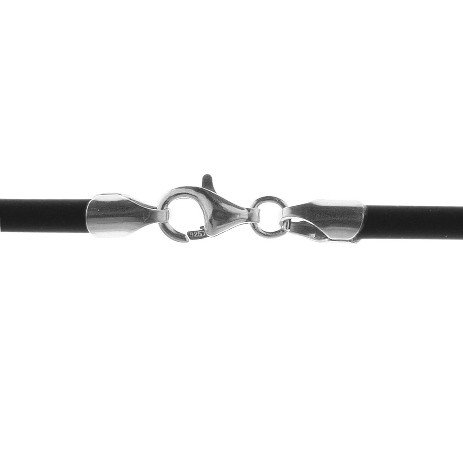 OSTSEE-SCHMUCK Halsreif »- Kautschuk 3,0 mm - Kautschuk -,«