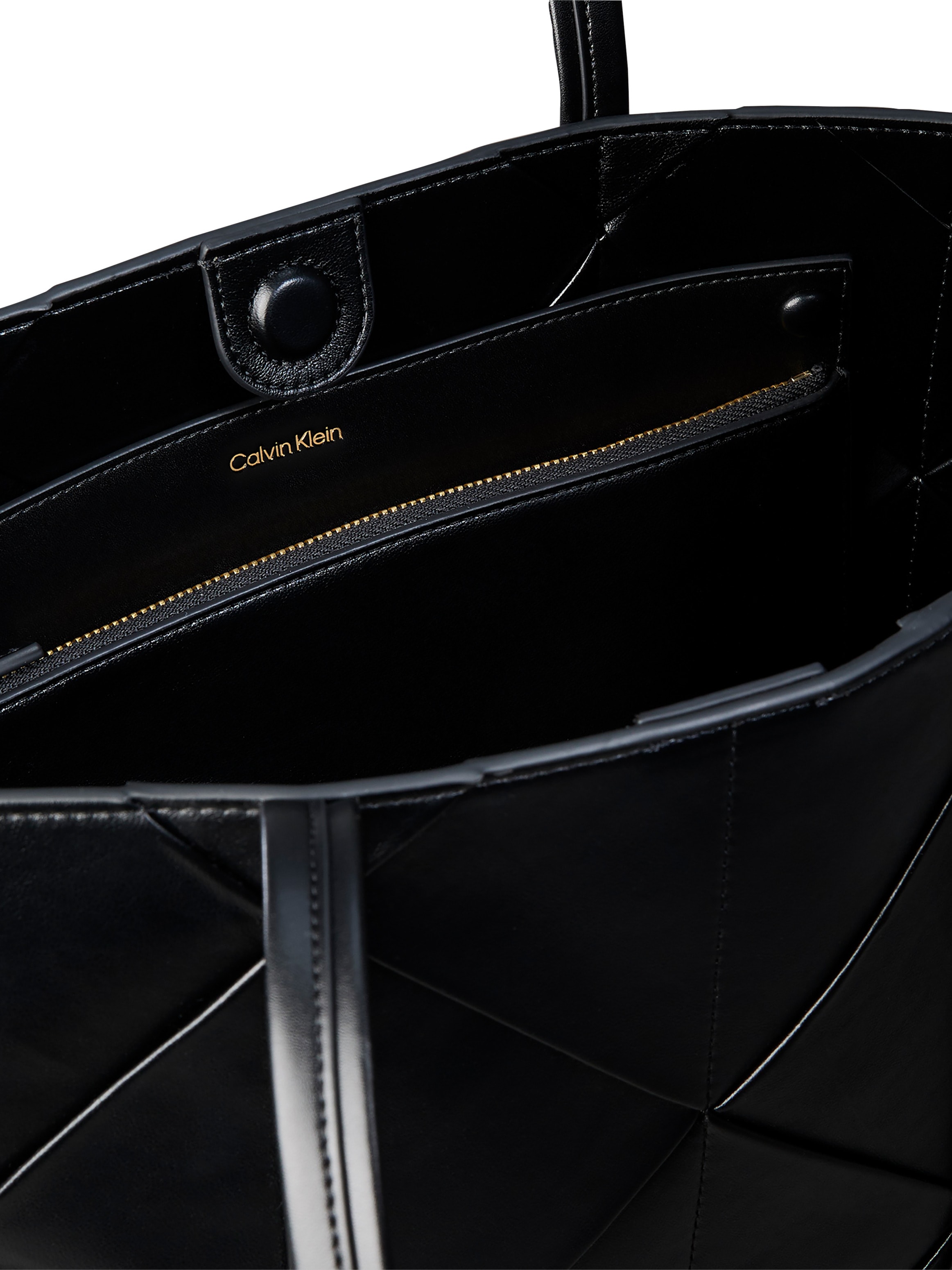 Calvin Klein Tragetasche »WOVEN MEDIUM  CARRYALL« Shopper, große Umhängetasche, Schultertasche