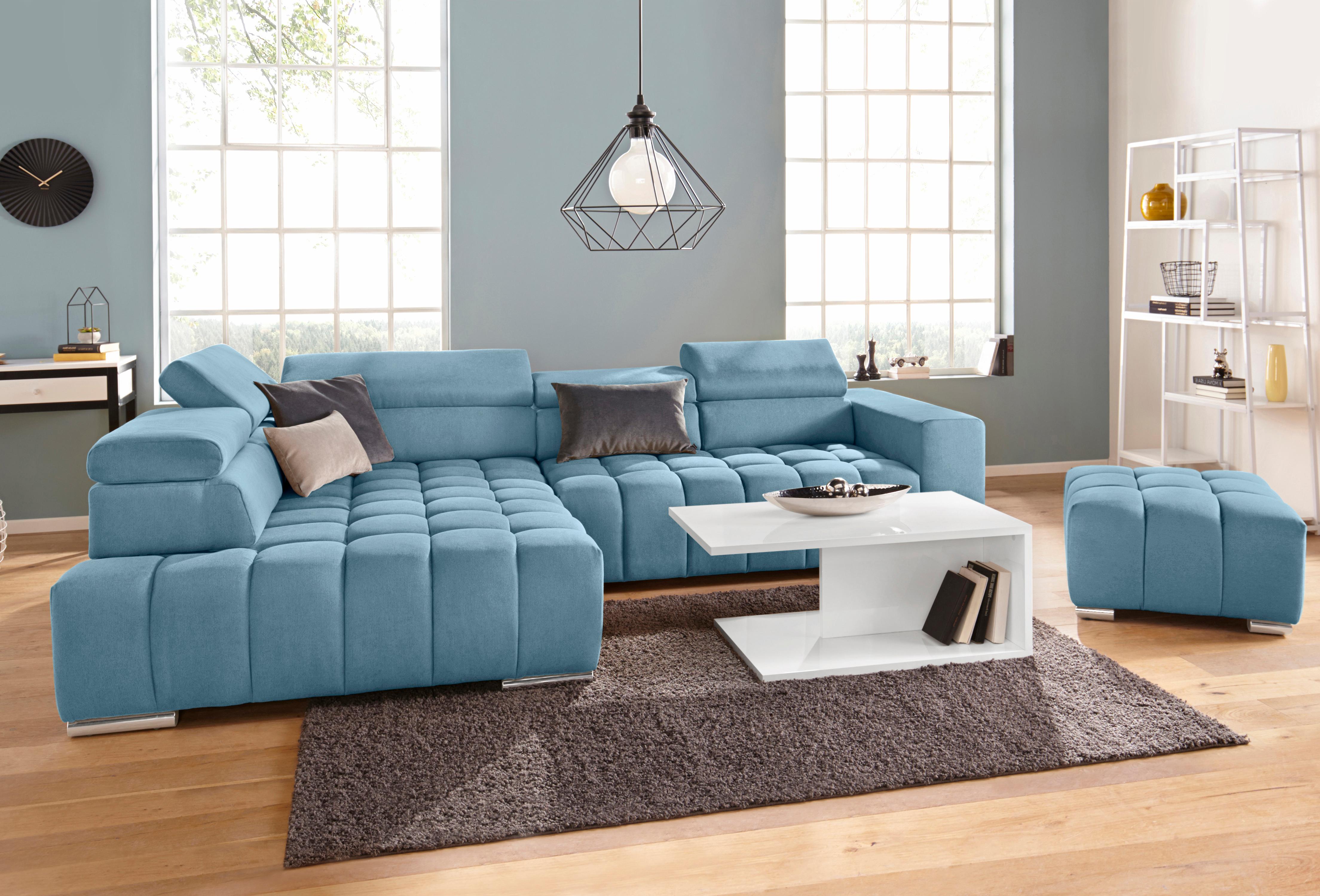 Thumbnail - exxpo - sofa fashion Ecksofa Elias, L-Form, mit Kopf- bzw. Rückenverstellung, wahlweise mit Bettfunktion