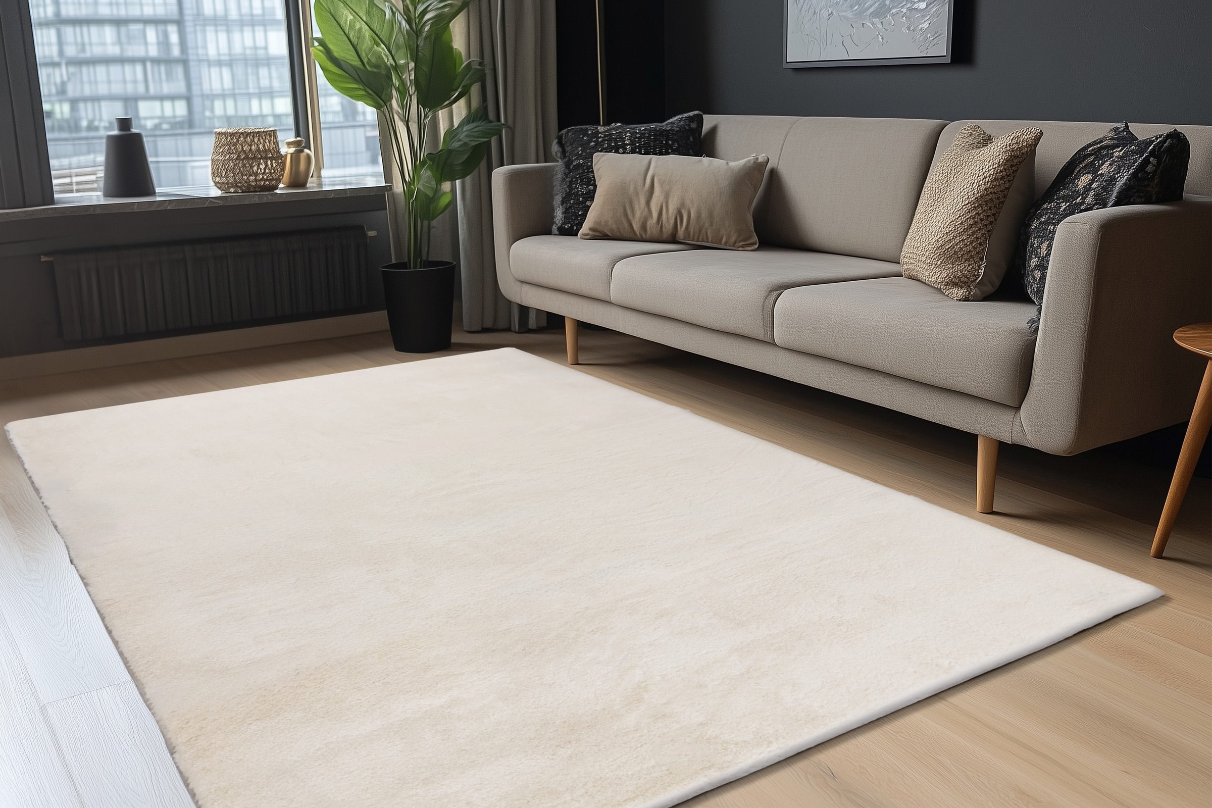 Kayoom Hochflor-Teppich "Emotion 525" rechteckig 27 mm Höhe Fell Haptik, we günstig online kaufen