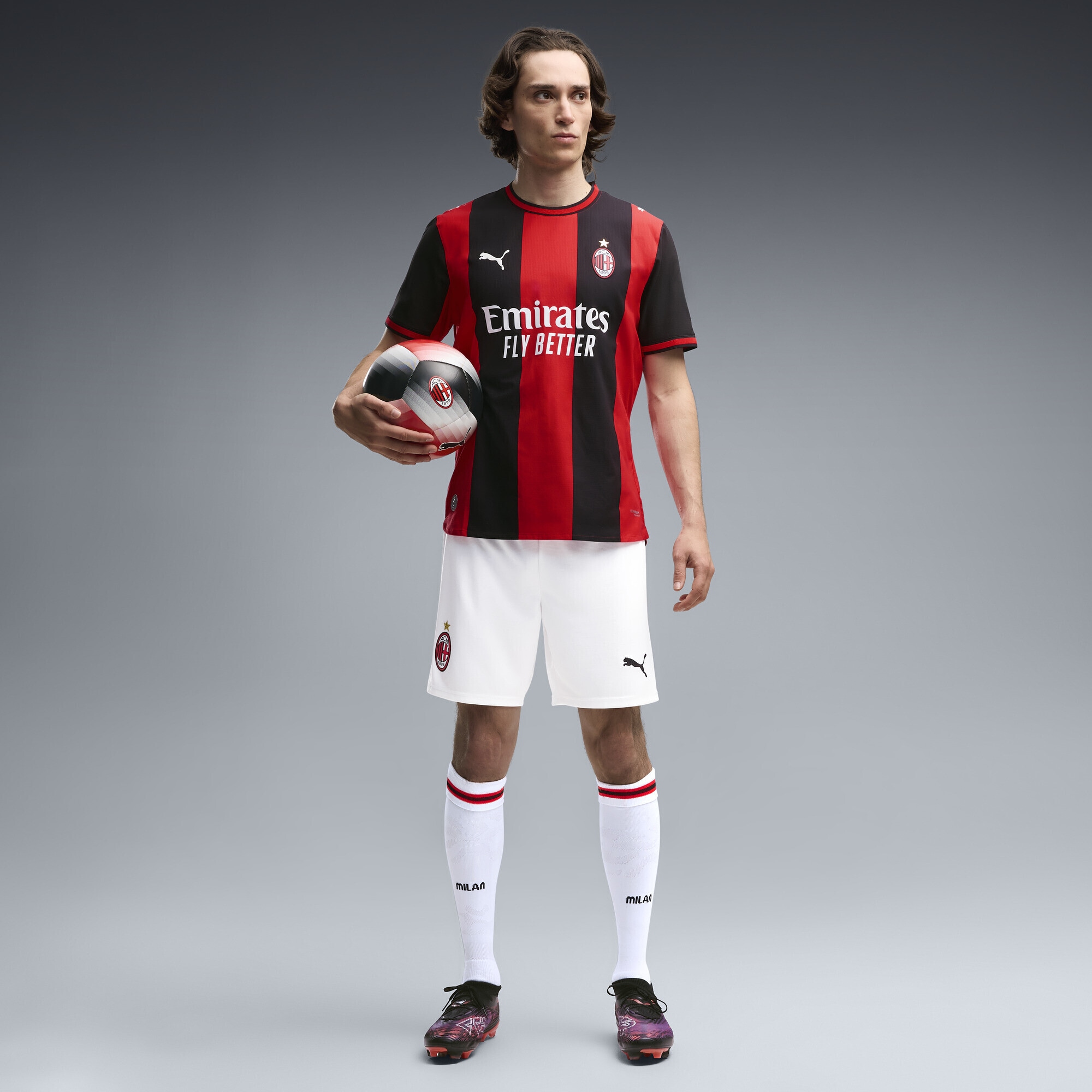 PUMA Sporthose »AC Milan 26/27 Shorts Herren«