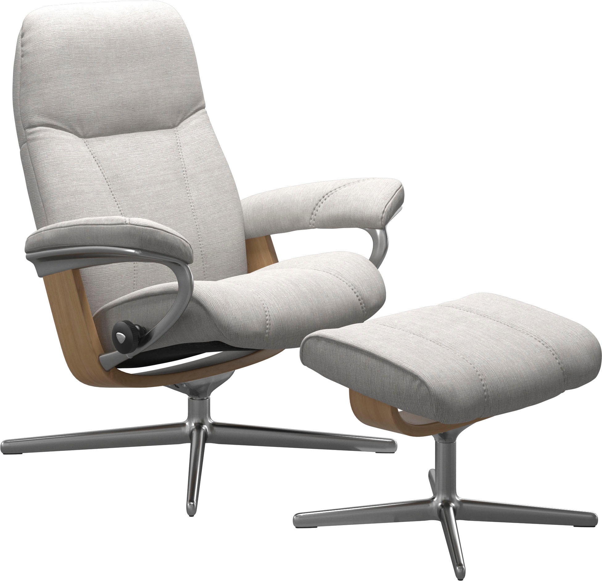 Stressless Relaxsessel "Consul", mit Cross Base, Größe S, M & L, Holzakzent günstig online kaufen