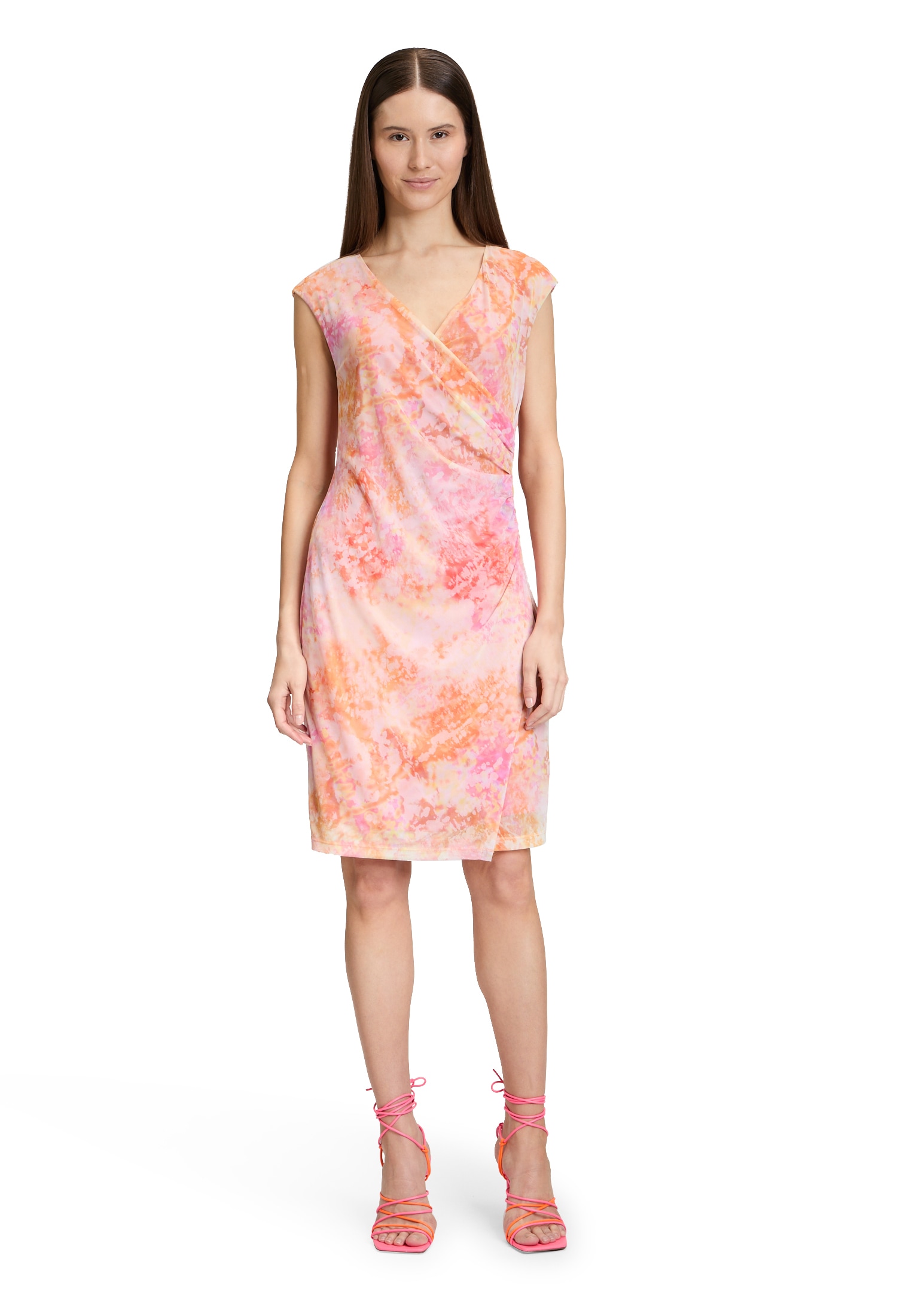 Cartoon Druckkleid »Cartoon Casual-Kleid ohne Arm«, Muster