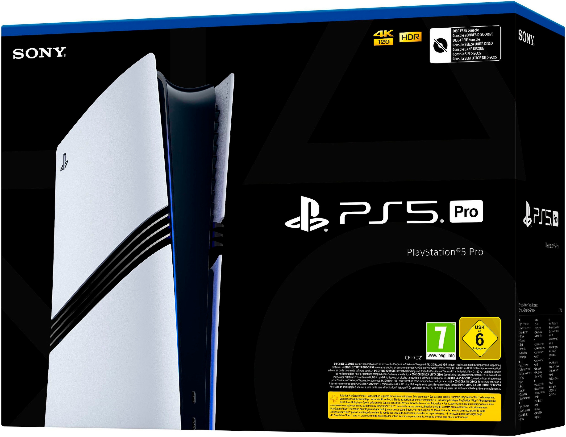 PlayStation 5 Konsolen-Set »PlayStation 5 Pro Konsole inkl. Disk-Laufwerk«, PlayStation 5 Pro Konsole inkl. Disk-Laufwerk