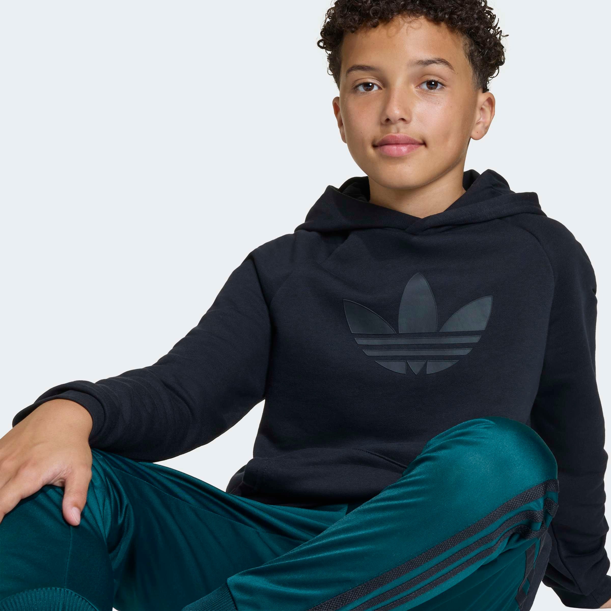 adidas Originals Kapuzensweatshirt »GFX TR LO HO«, sportlicher Stil, normal geschnitten, für Kinder, mit Kapuze
