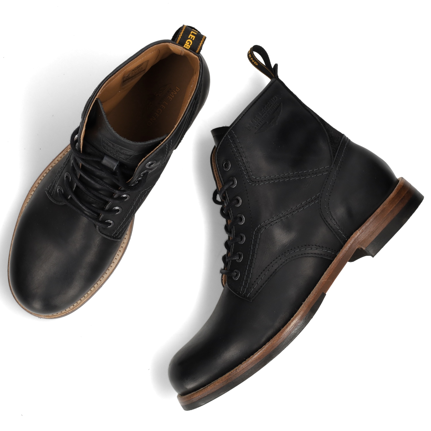 PME LEGEND Schnürstiefelette »APU«  Schnürboots, Stiefelette mit praktischer Anziehlasche