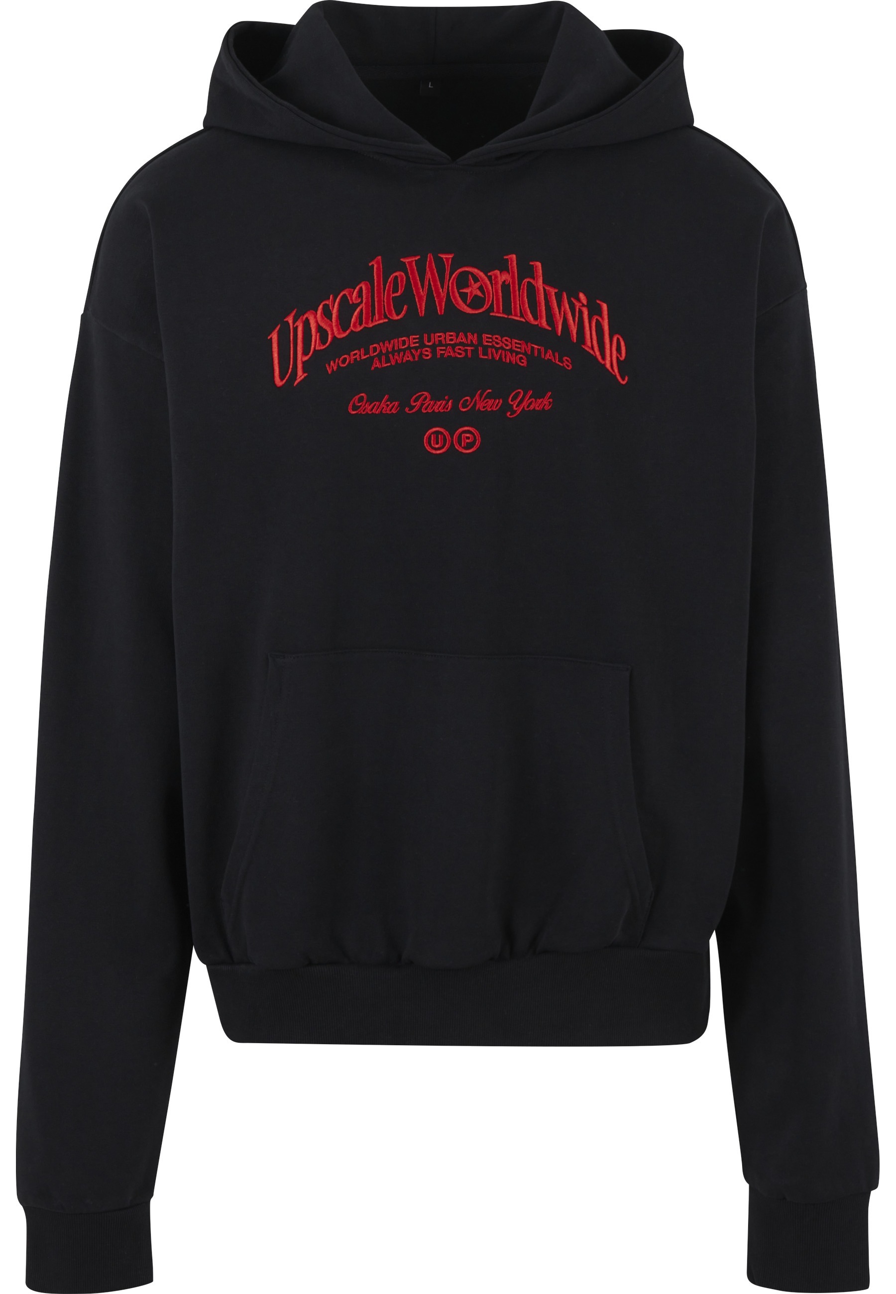 Upscale by Mister Tee Kapuzensweatshirt "Upscale by Mister Tee Upscale World Wide Heavy Oversize Hoody", 1 Stk.