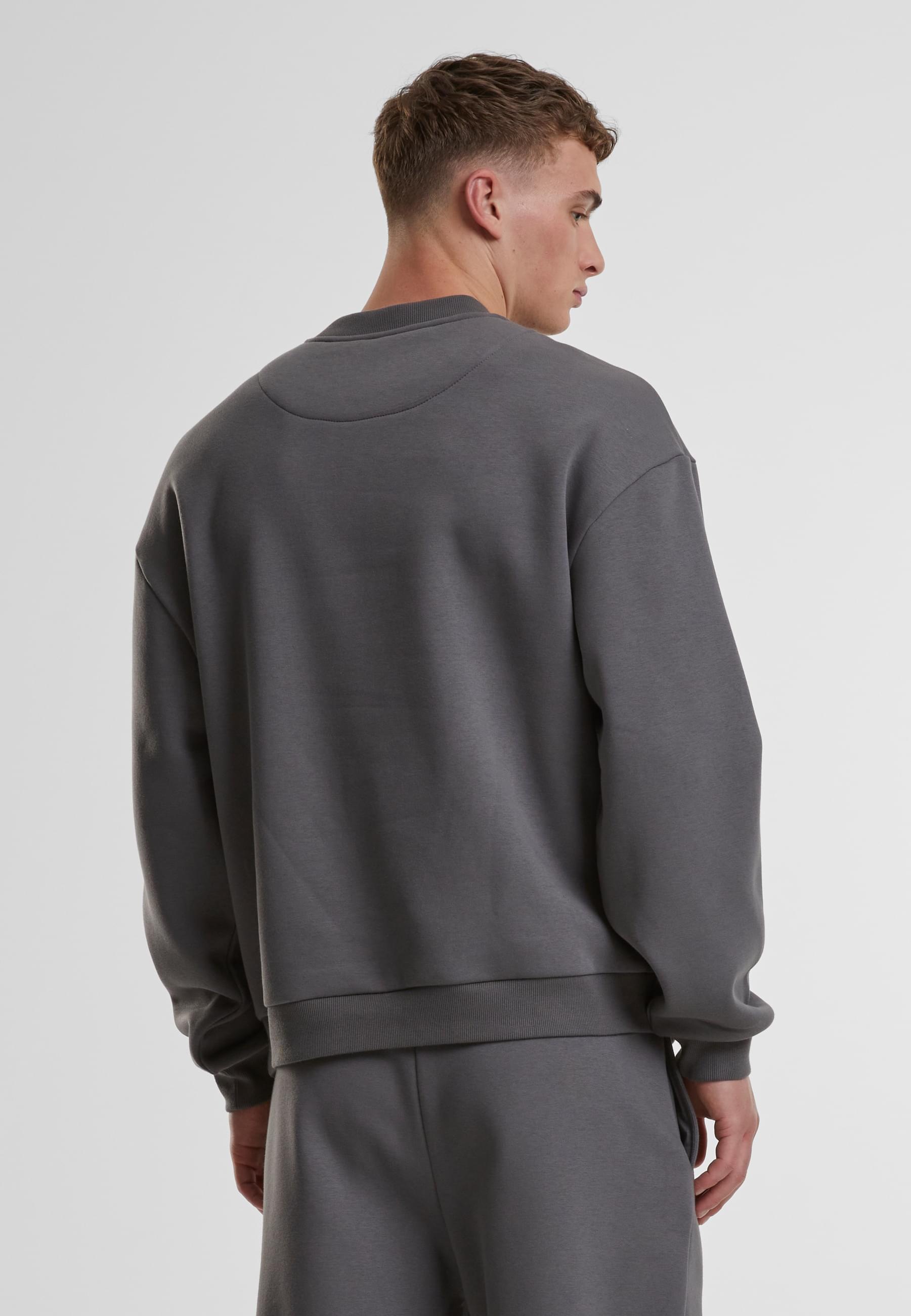 URBAN CLASSICS Rundhalspullover »Urban Classics Fluffy Crewneck«, (1 tlg.)