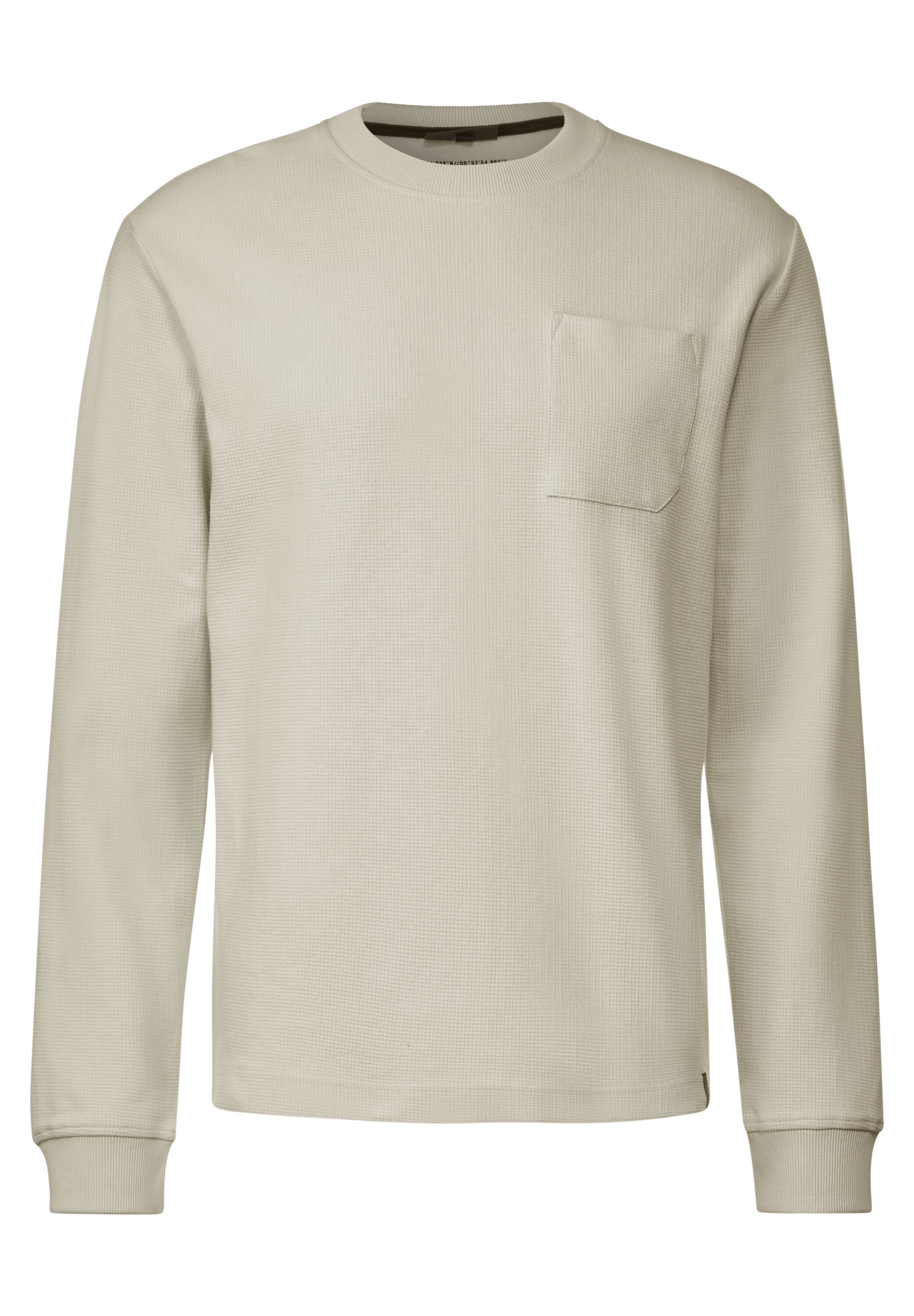 STREET ONE MEN Sweatshirt, mit Brusttasche