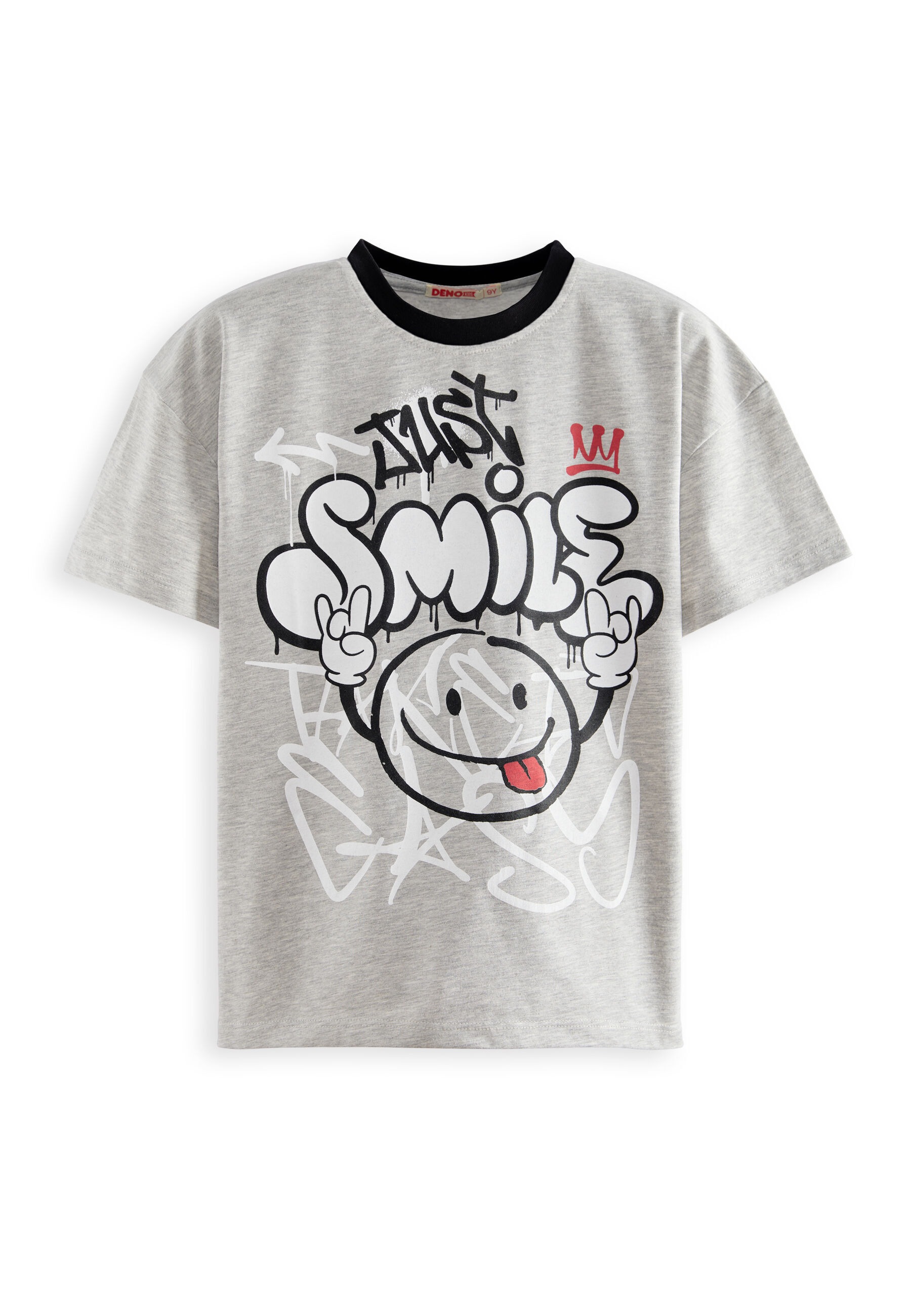 Denokids T-Shirt »Just Smile«, (2 tlg.), im Doppelpack