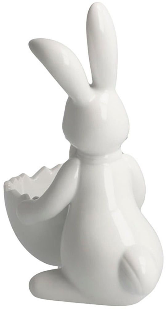 Goebel Osterhase »Figur Hase mit Schale Snow White - Sweet Boy«, Osterfigur, Dekofigur, Ostern, Osterdekoration