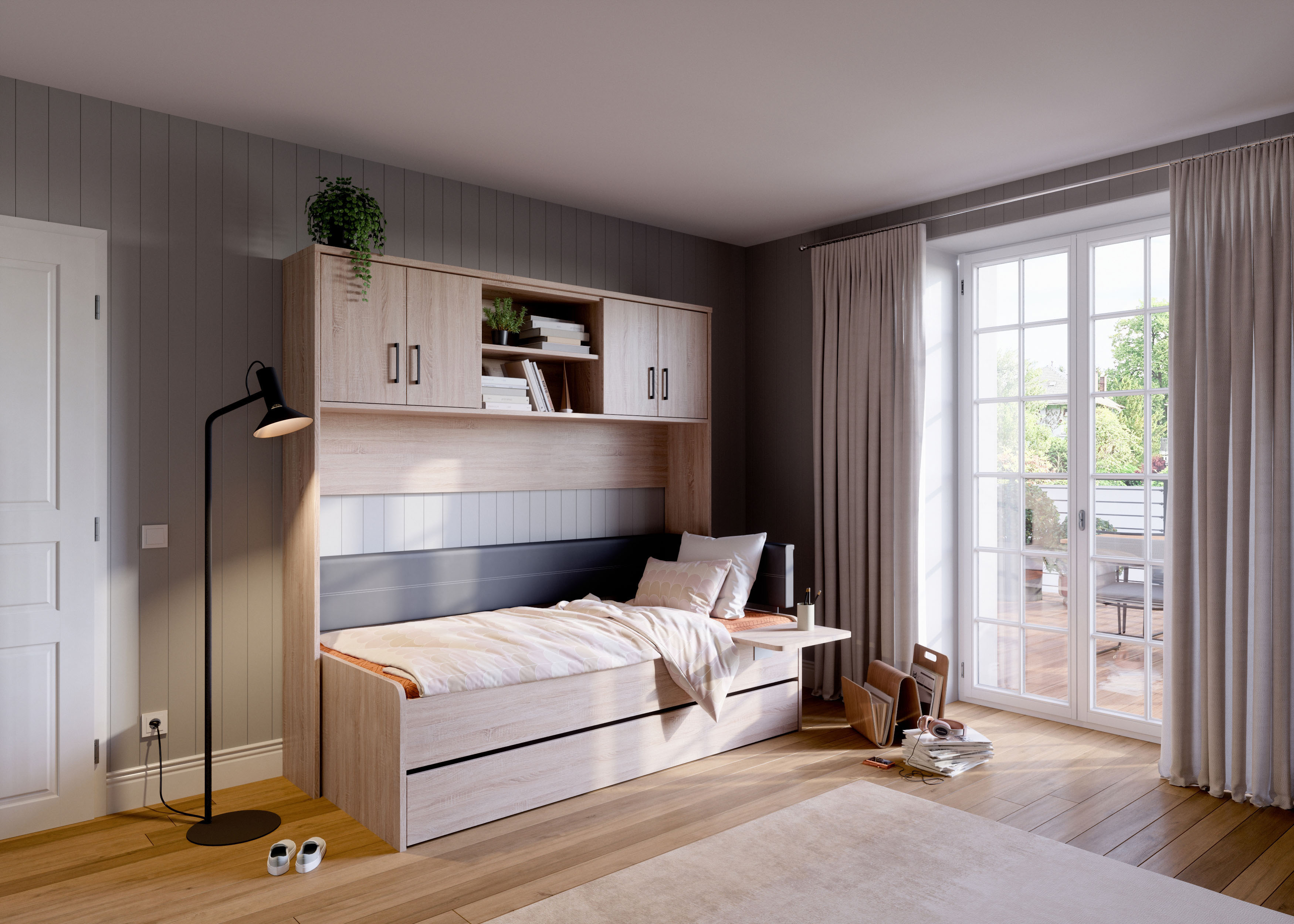 Thumbnail - priess Rückenkissen "Seitenkissen Kopfstütze Barkhausen" Passend für die Betten Barkhausen, 204 cm