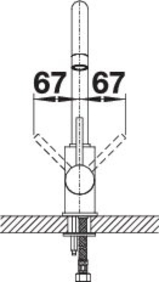 Blanco Küchenarmatur »MIDA« Rohrauslauf