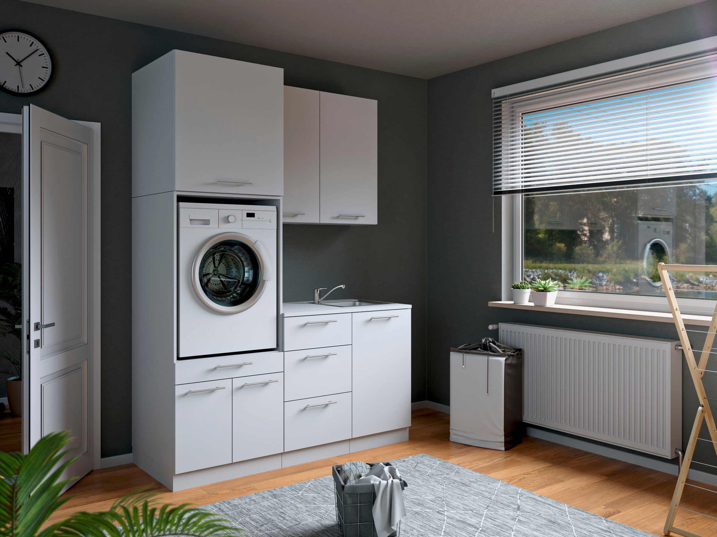 Laundreezy Mehrzweckschrank-Set "Laundreezy, 6-tlg. Mehrzweckschrank-Set B/ günstig online kaufen