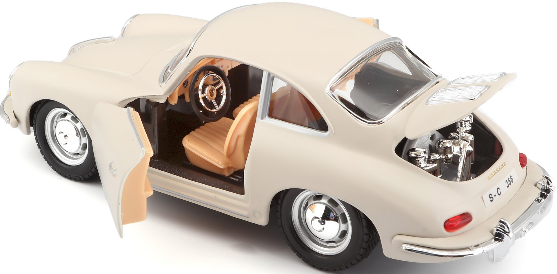 Bburago Sammlerauto »Porsche 356B Coupe (1961)«, 1:24