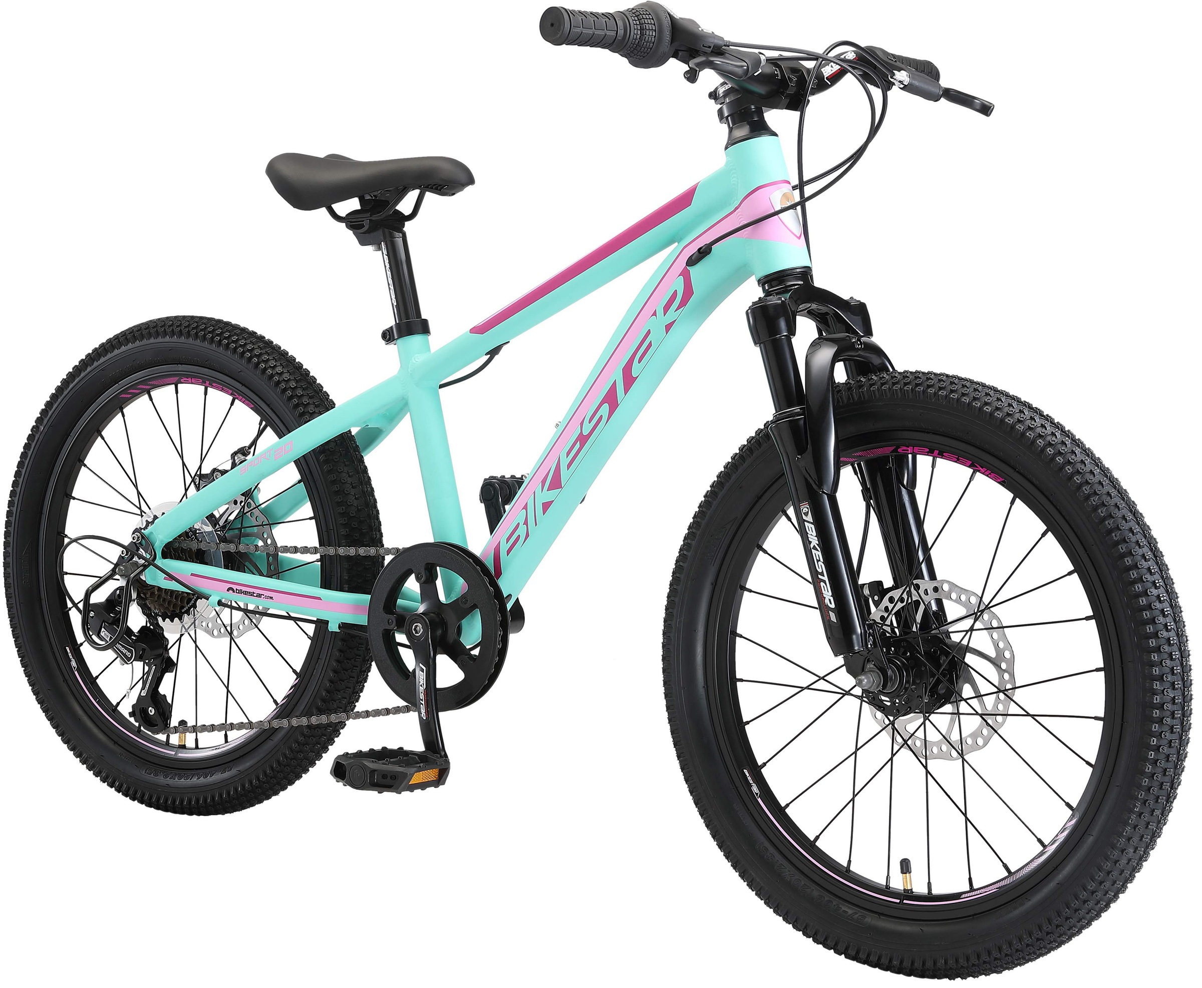 Bikestar Jugendfahrrad 7 Gang Shimano RD-TY21 Schaltwerk Kettenschaltung